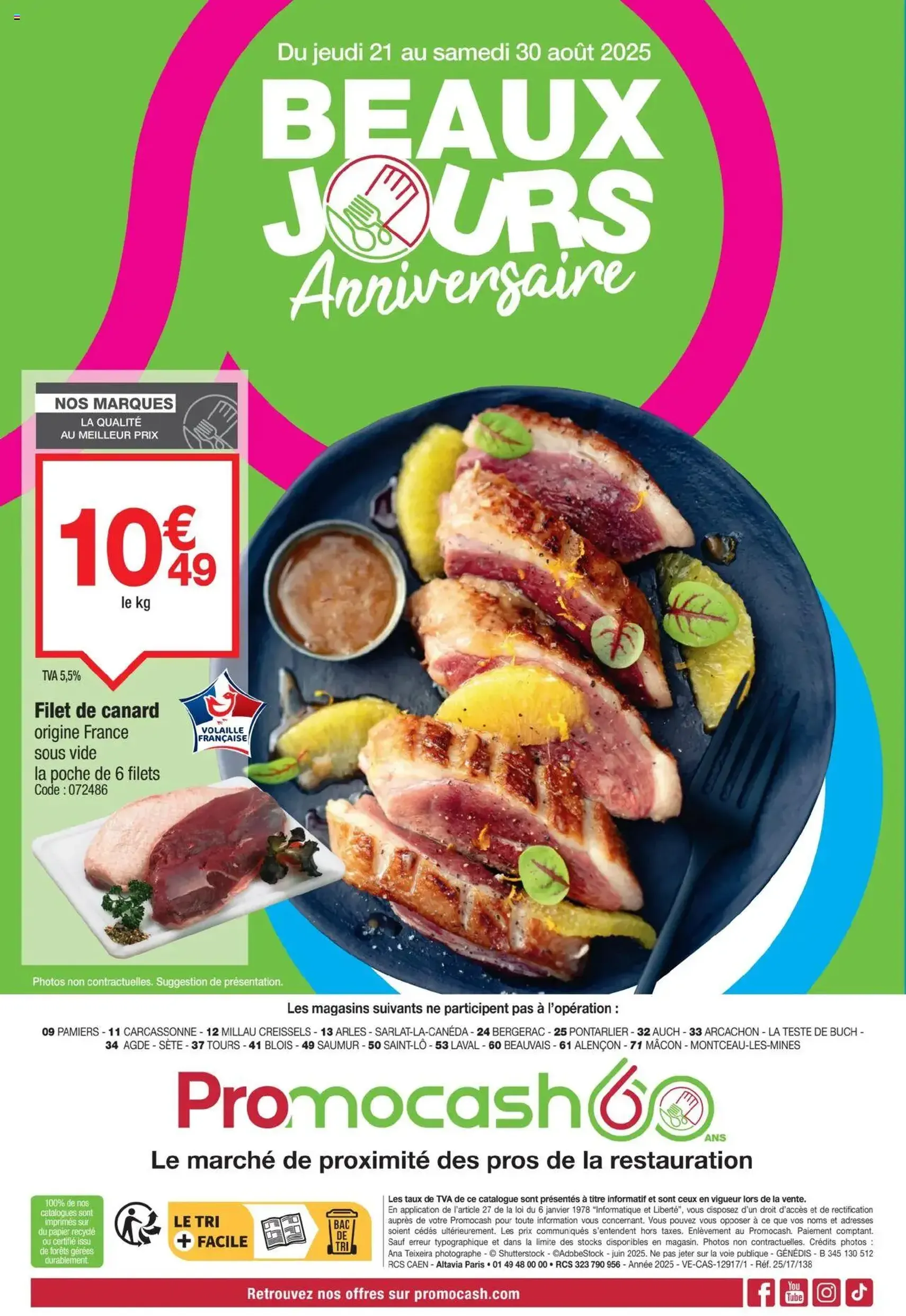 Promocash catalogue - brochure valable à partir du 21/08/2025, page 24 sur 24 Promocash catalogue - brochure valable à partir du 21/08/2025, page 24 sur 24
