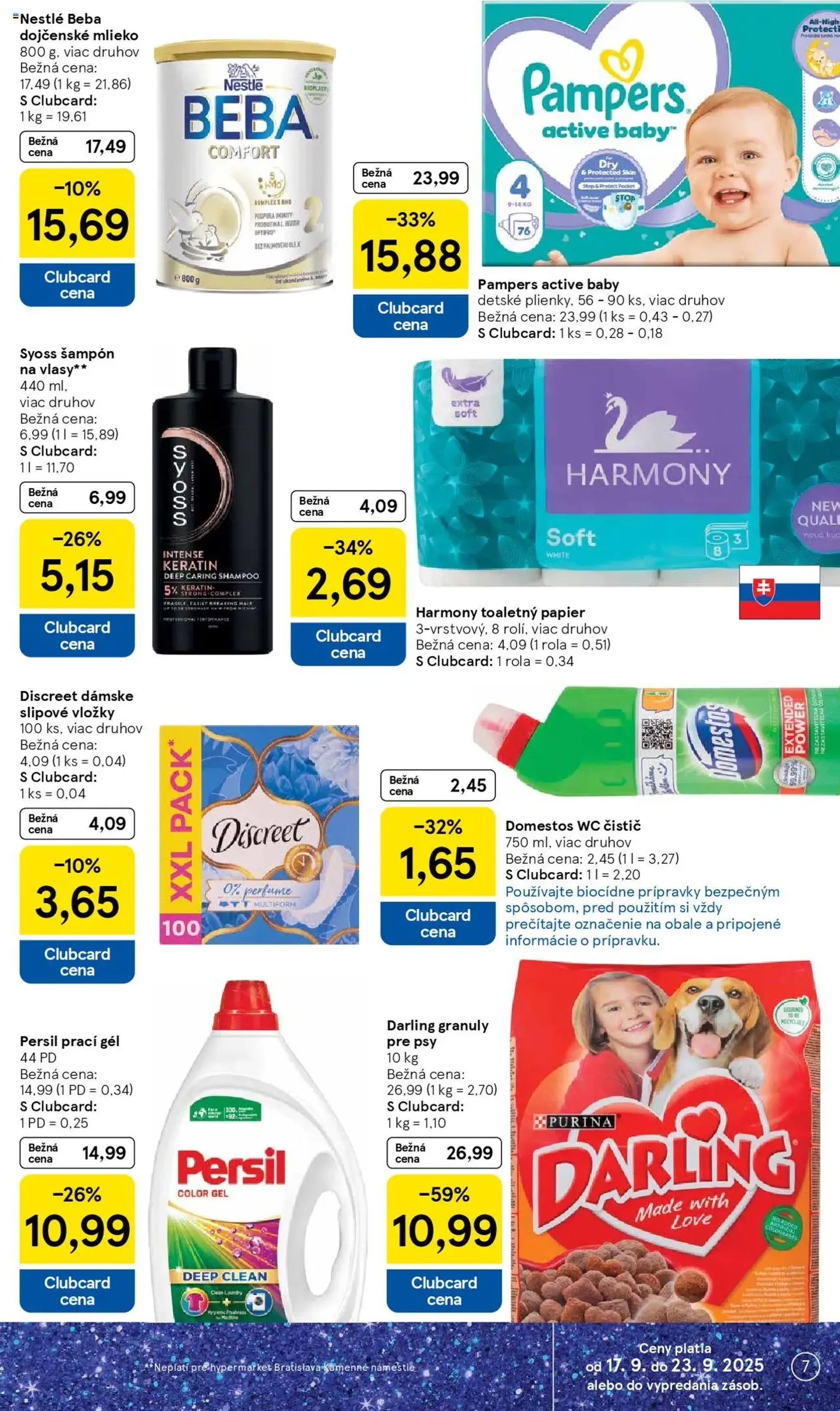 Tesco Hypermarket - leták - platný leták od 17.09.2025 strana 7 z 35