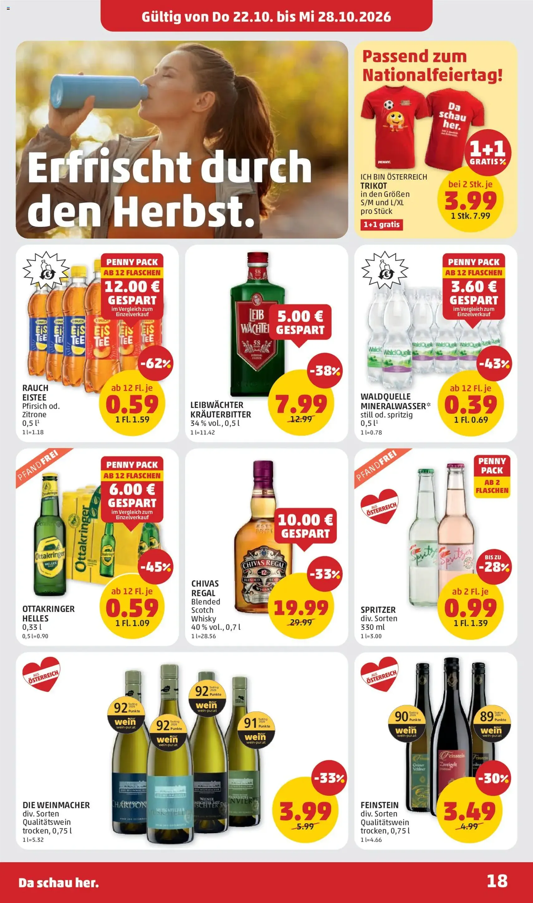 Penny Markt Flugblatt - Gültiger Prospekt ab 22.10.2026, Seite 18 von insgesamt 32