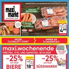 Maximarkt Flugblatt - Prospekt Vorschau gültig ab 16.10.2025