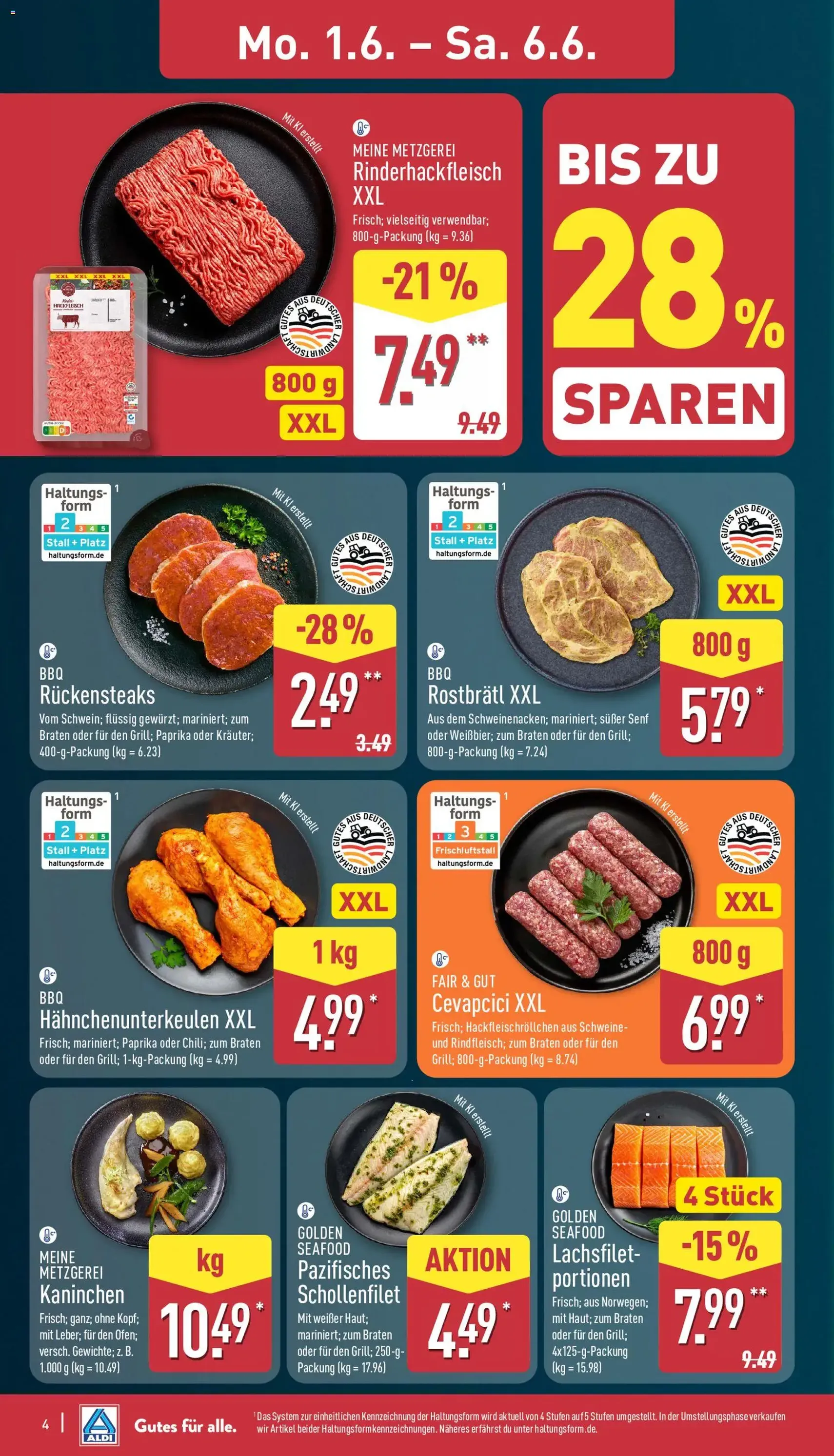 Aldi Prospekt - Gültiger Prospekt ab 01.06.2026, Seite 4 von insgesamt 37