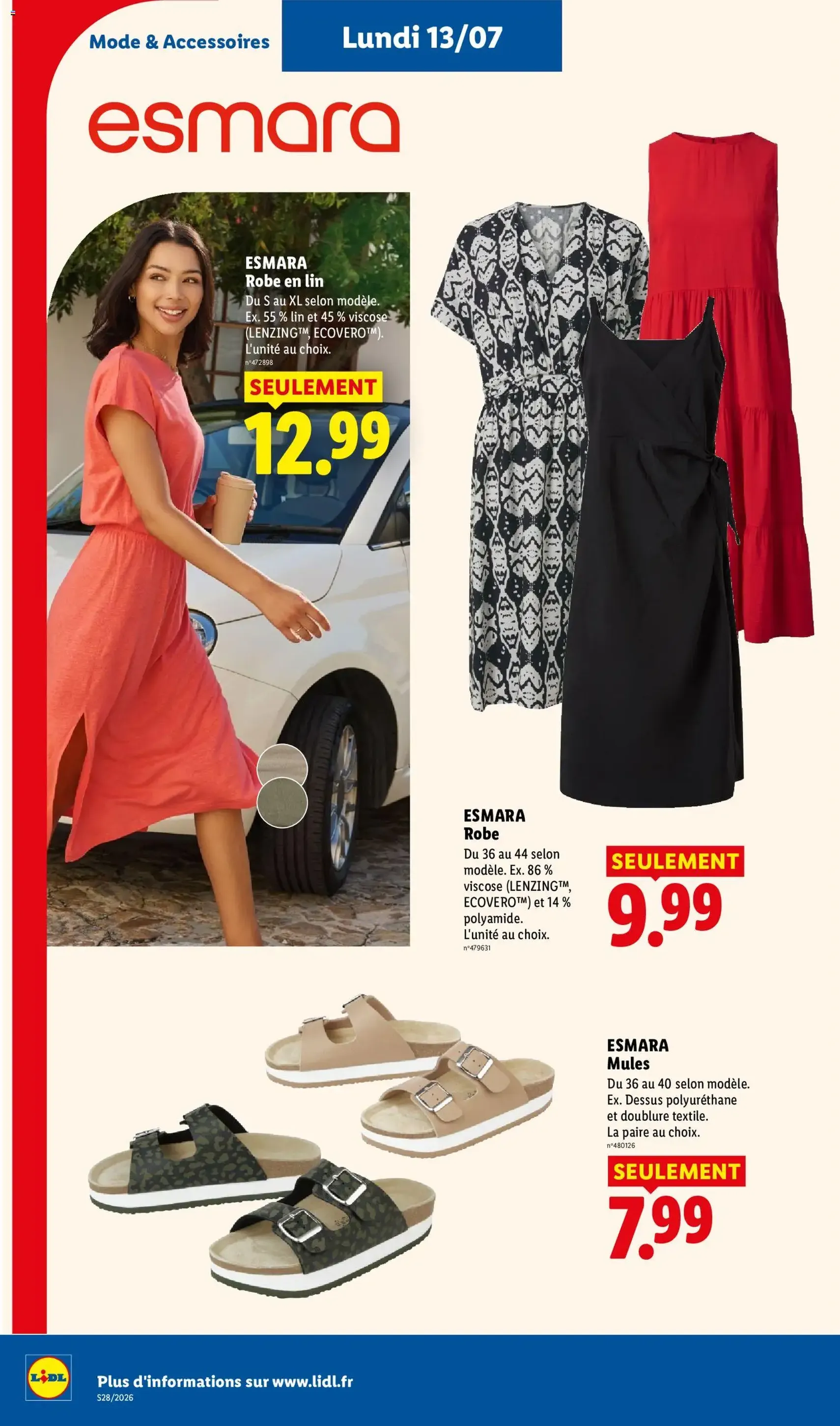 LIDL catalogue - brochure valable à partir du 09/07/2026, page 54 sur 68