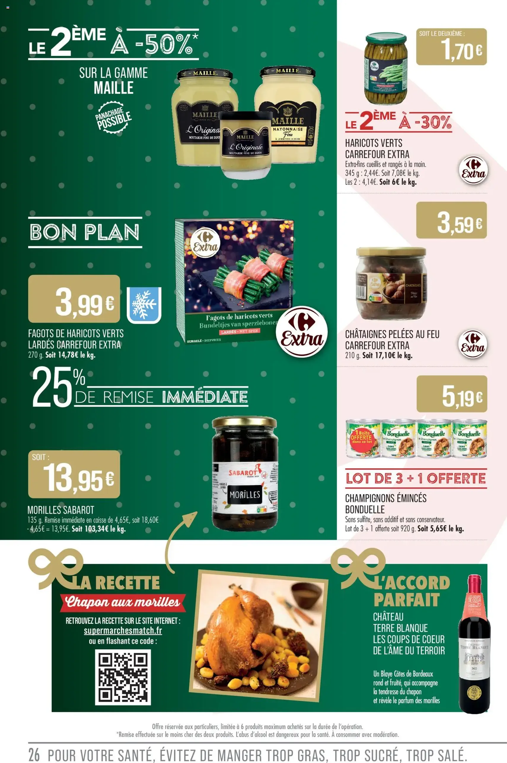 Match Supermarché catalogue - brochure valable à partir du 16/12/2025, page 26 sur 48