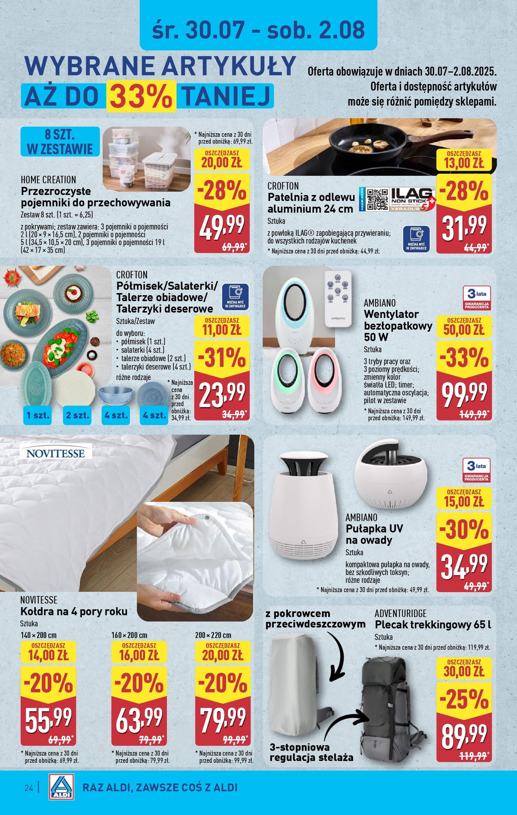 Aldi Gazetka - ważny gazetka od 28.07.2025 strona 24 z 42 Aldi Gazetka - ważny gazetka od 28.07.2025 strona 24 z 42