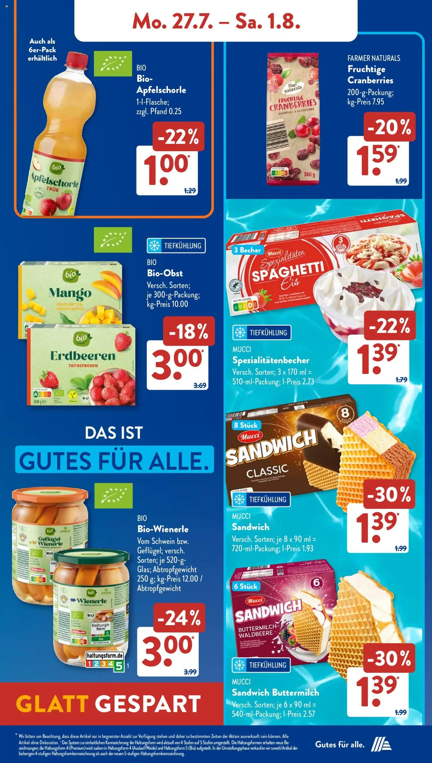 Aldi Süd Prospekt - Gültiger Prospekt ab 27.07.2026, Seite 6 von insgesamt 30