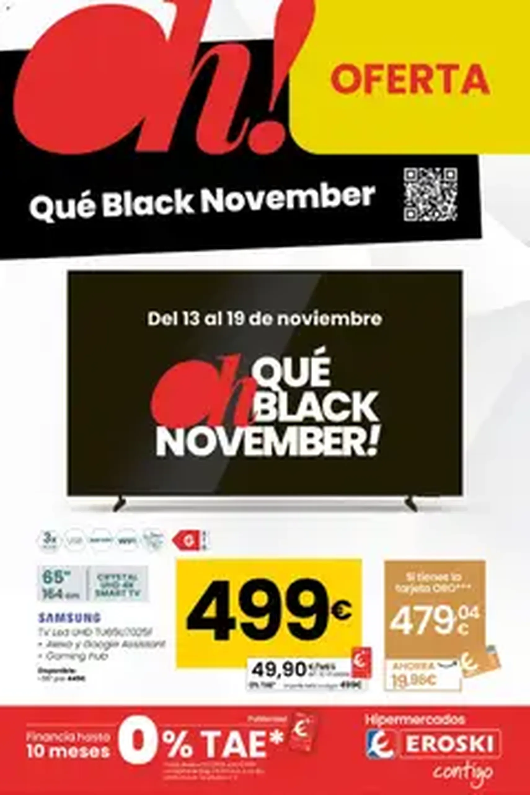 Eroski - Black Friday - folleto válido desde 13/11/2025 página 1 de 1