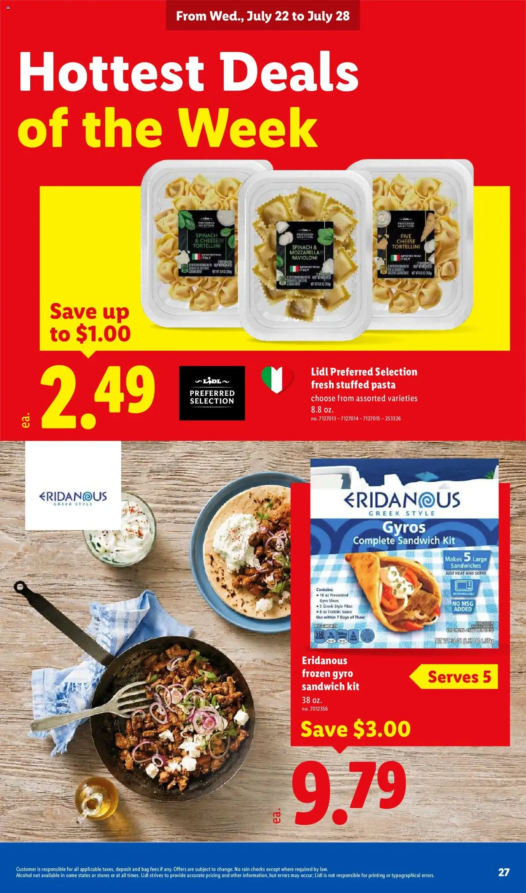 Lidl Weekly Ad - valid flyer from 07/22/2026, page 27 of 48