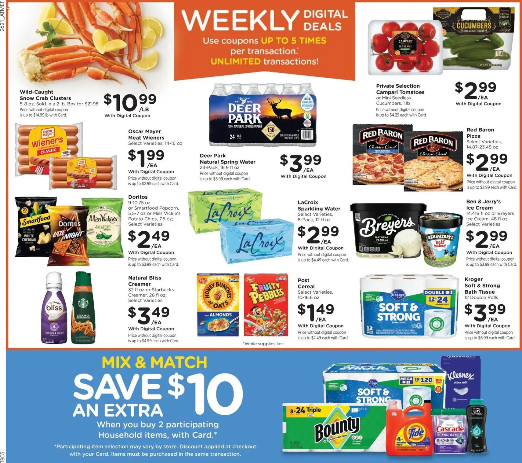 Kroger Weekly Ad - valid flyer from 06/24/2026, page 3 of 15