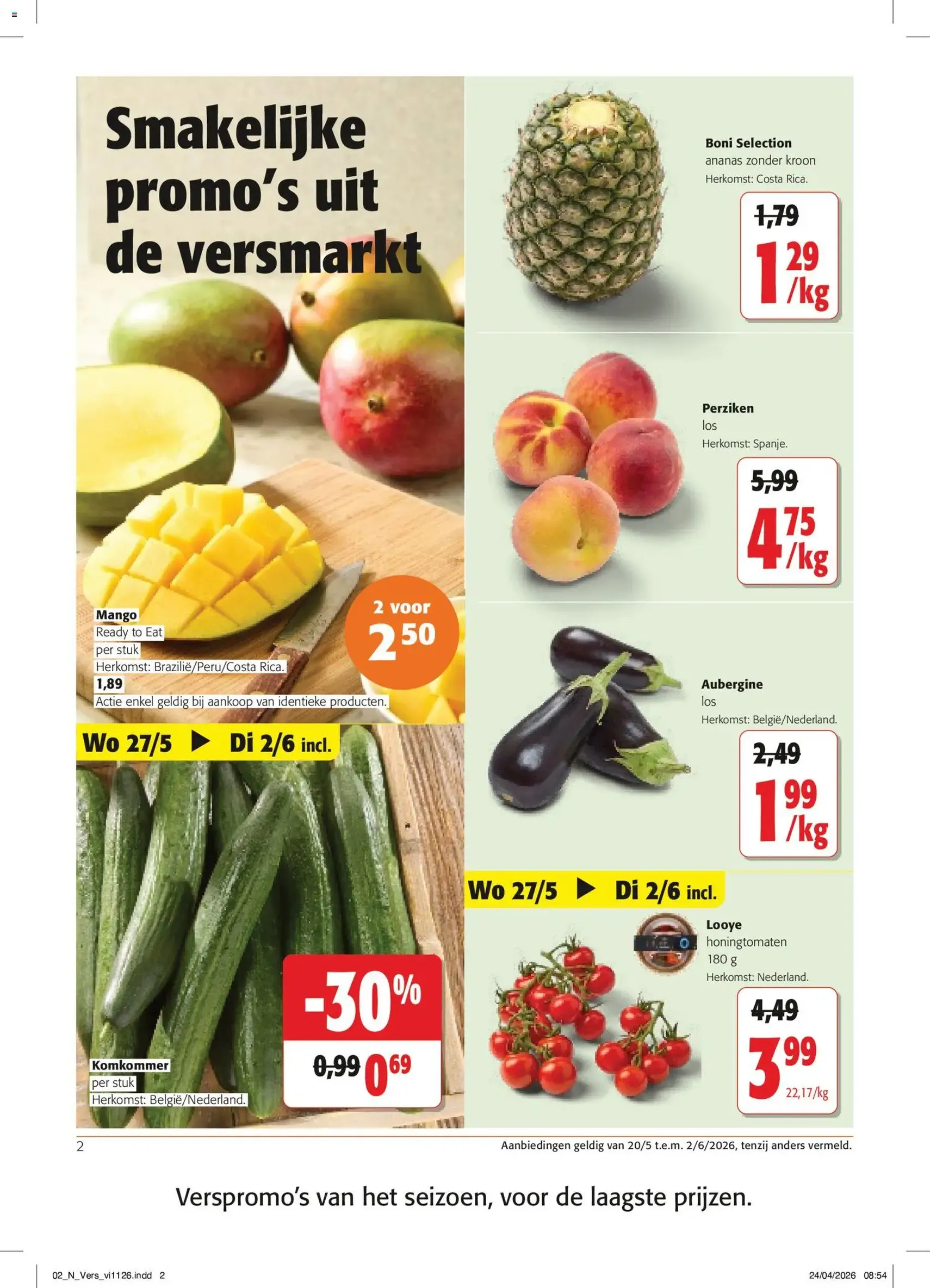 Colruyt folder / publicité - geldige folder vanaf 20/05/2026 pagina 2 van 36