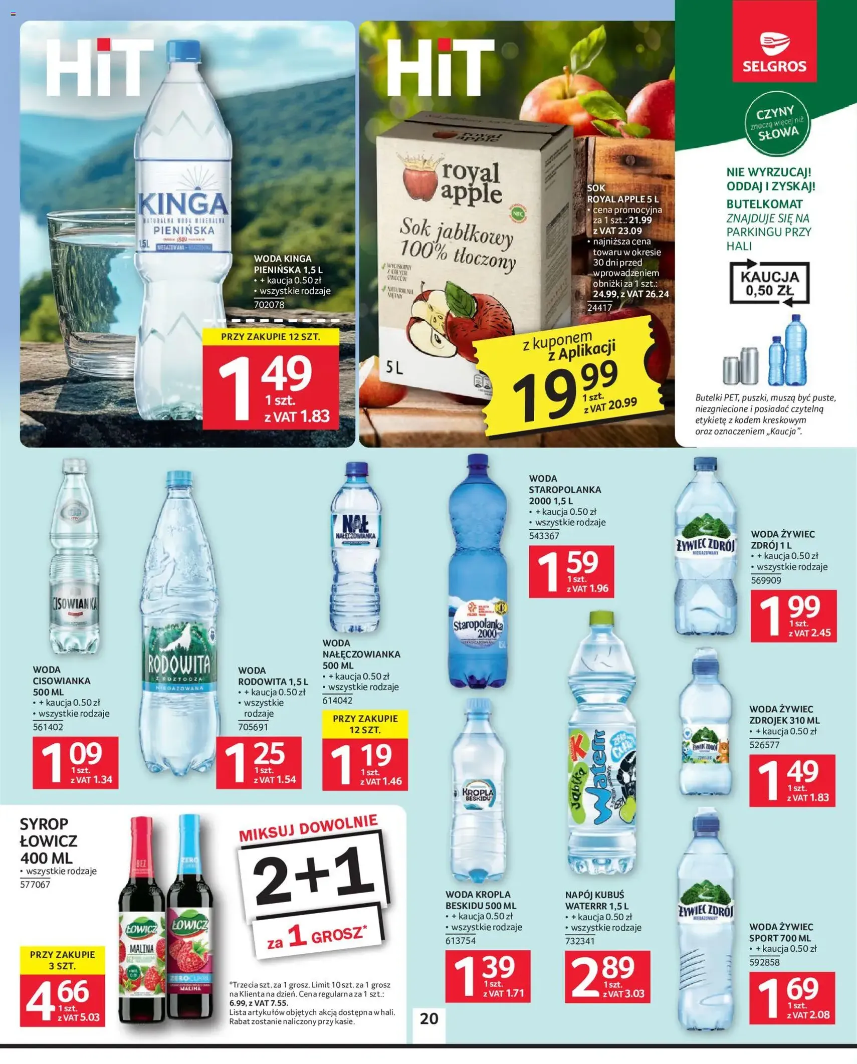 Selgros cash&carry gazetka - ważny gazetka od 02.07.2026 strona 20 z 25