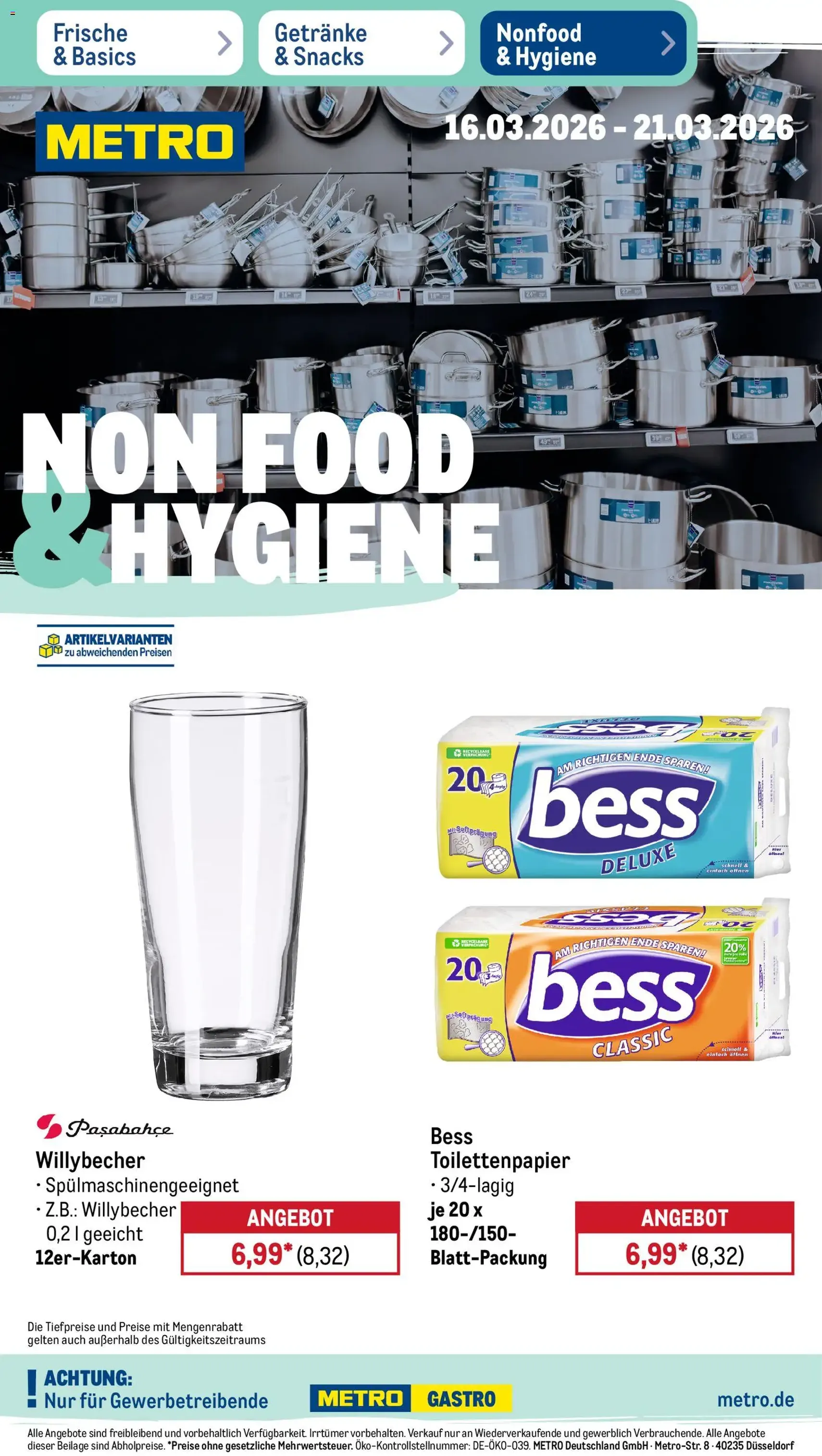 Metro Prospekt - Gültiger Prospekt ab 16.03.2026, Seite 44 von insgesamt 59