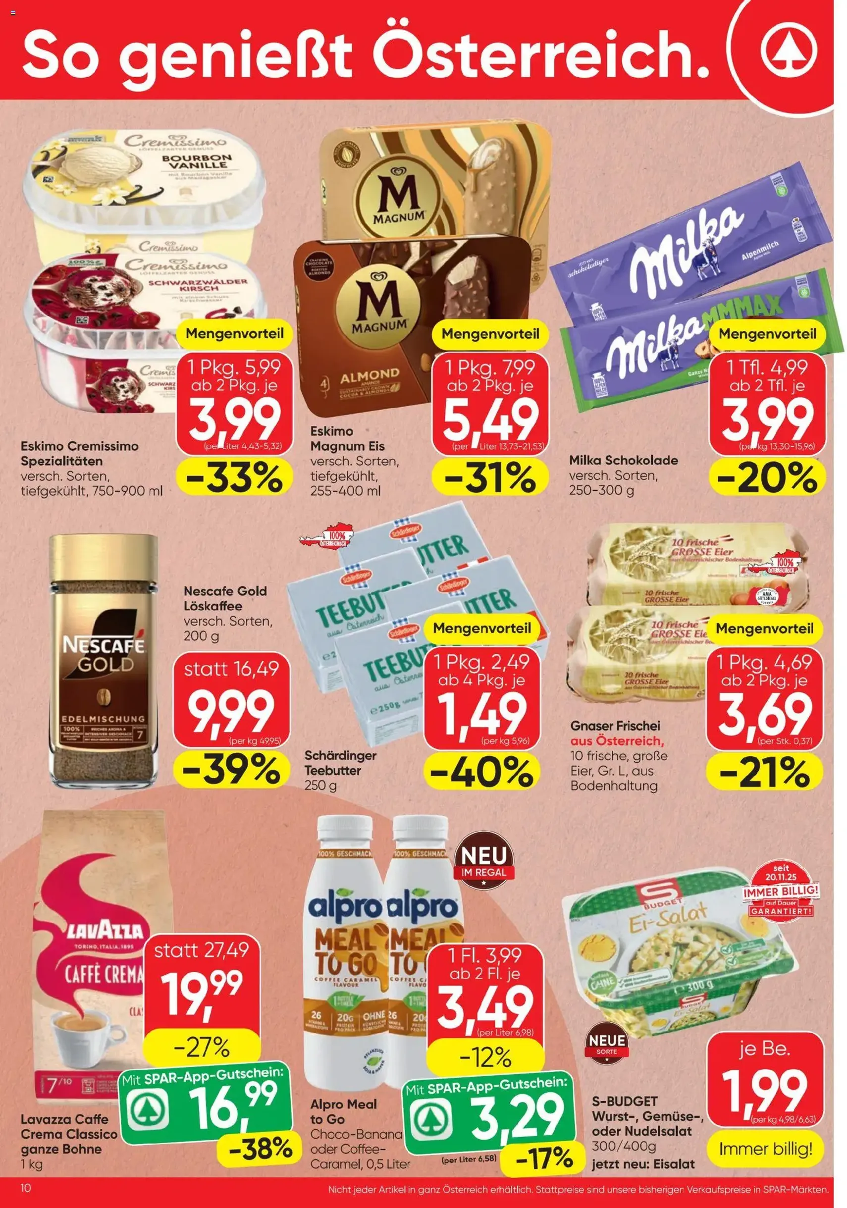 Spar - Flugblatt - Gültiger Prospekt ab 25.06.2026, Seite 10 von insgesamt 12