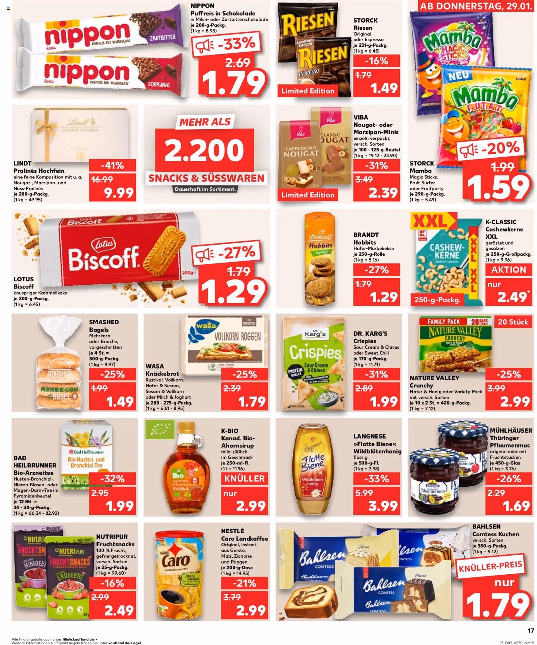 Kaufland Prospekt - Gültiger Prospekt ab 29.01.2026, Seite 17 von insgesamt 37