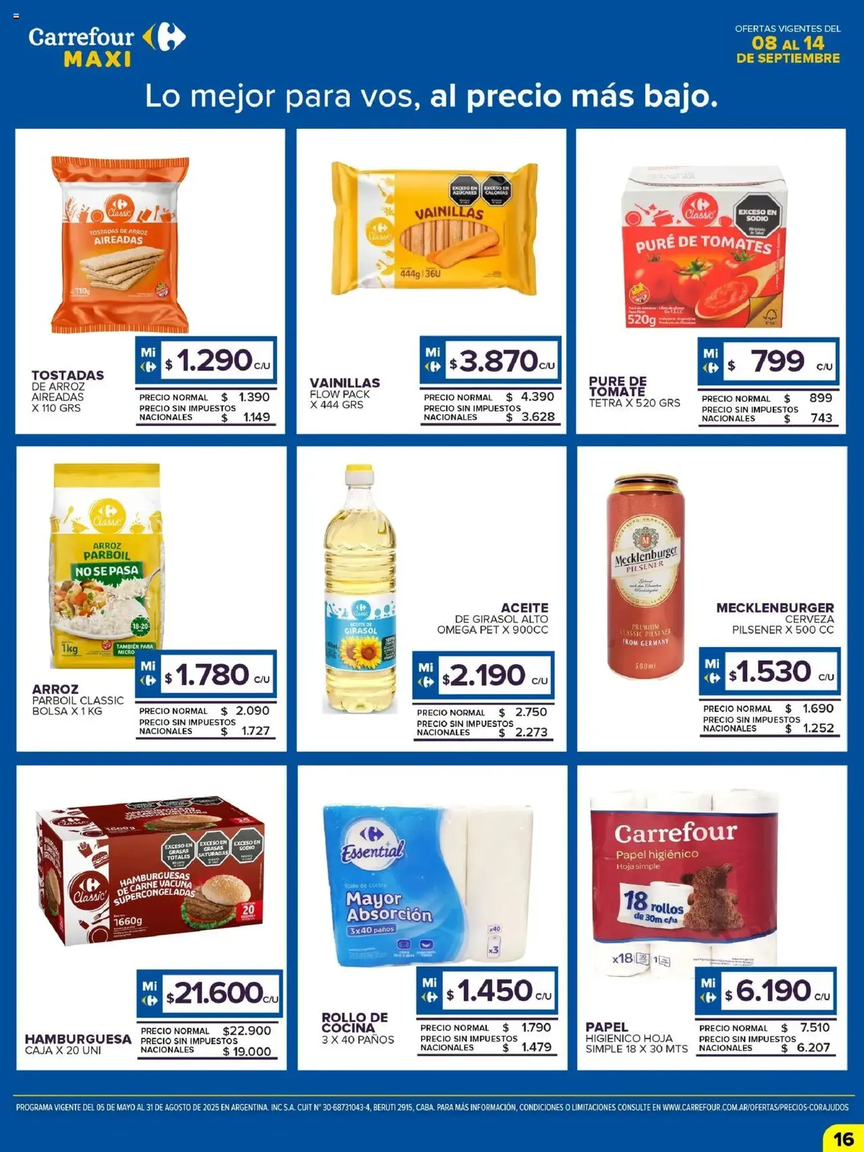 Carrefour Maxi catálogo - folleto válido desde 08/09/2025 página 15 de 25 Carrefour Maxi catálogo - folleto válido desde 08/09/2025 página 15 de 25