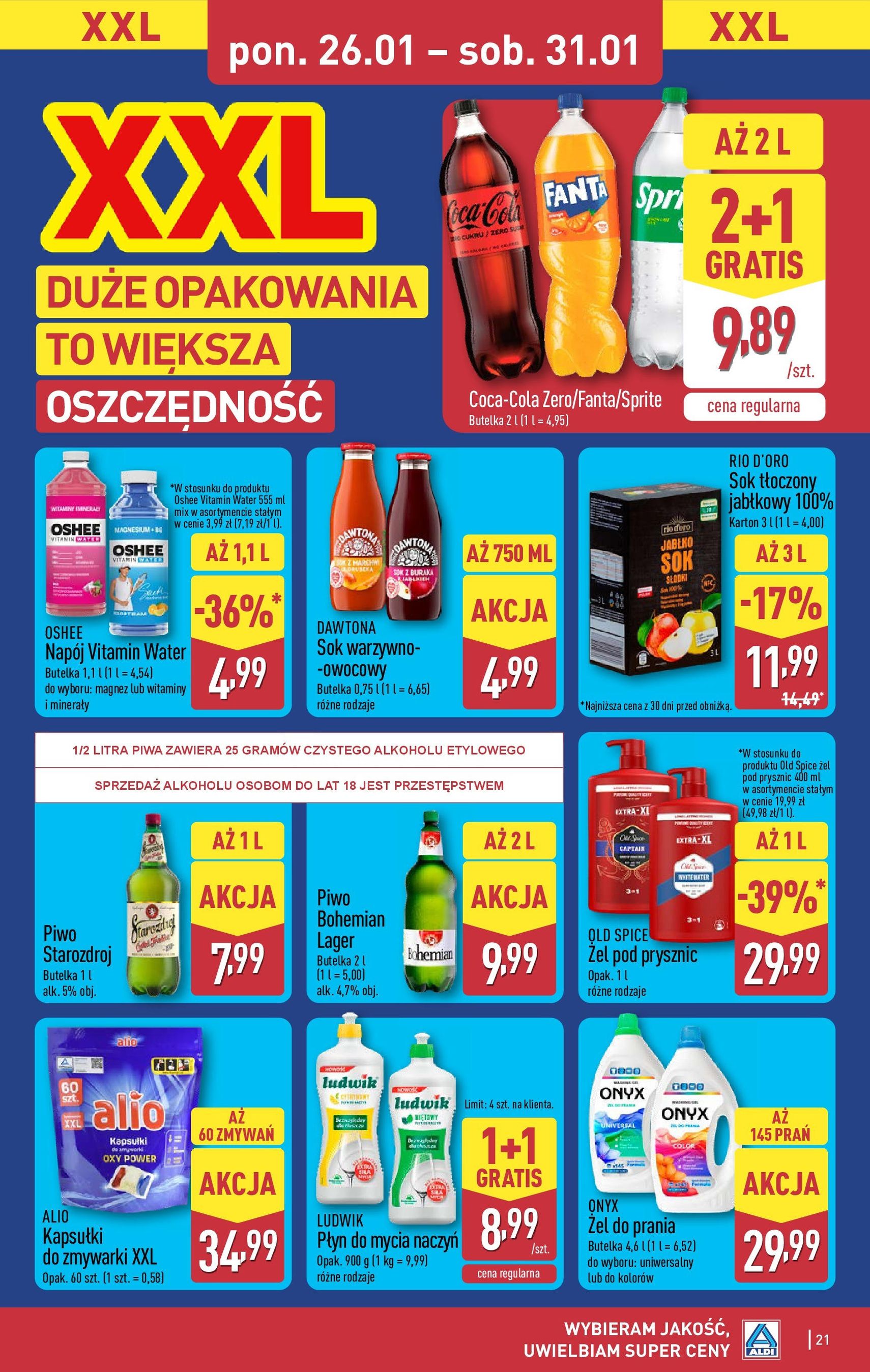 Aldi Gazetka - ważny gazetka od 26.01.2026 strona 21 z 39