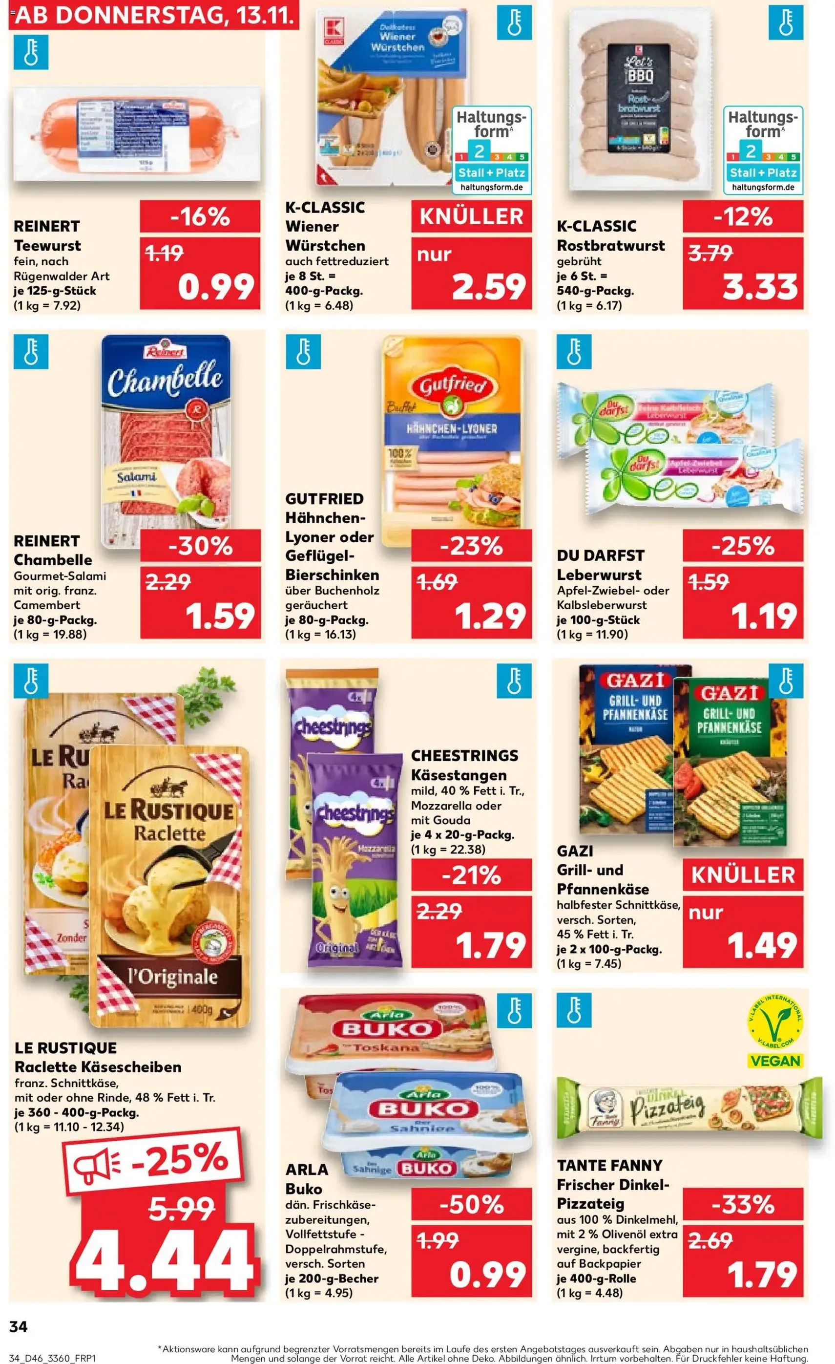 Kaufland Prospekt - Gültiger Prospekt ab 13.11.2025, Seite 34 von insgesamt 62