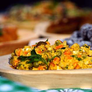 Previsualización de la receta La clásica ensalada navideña de Eslovaquia