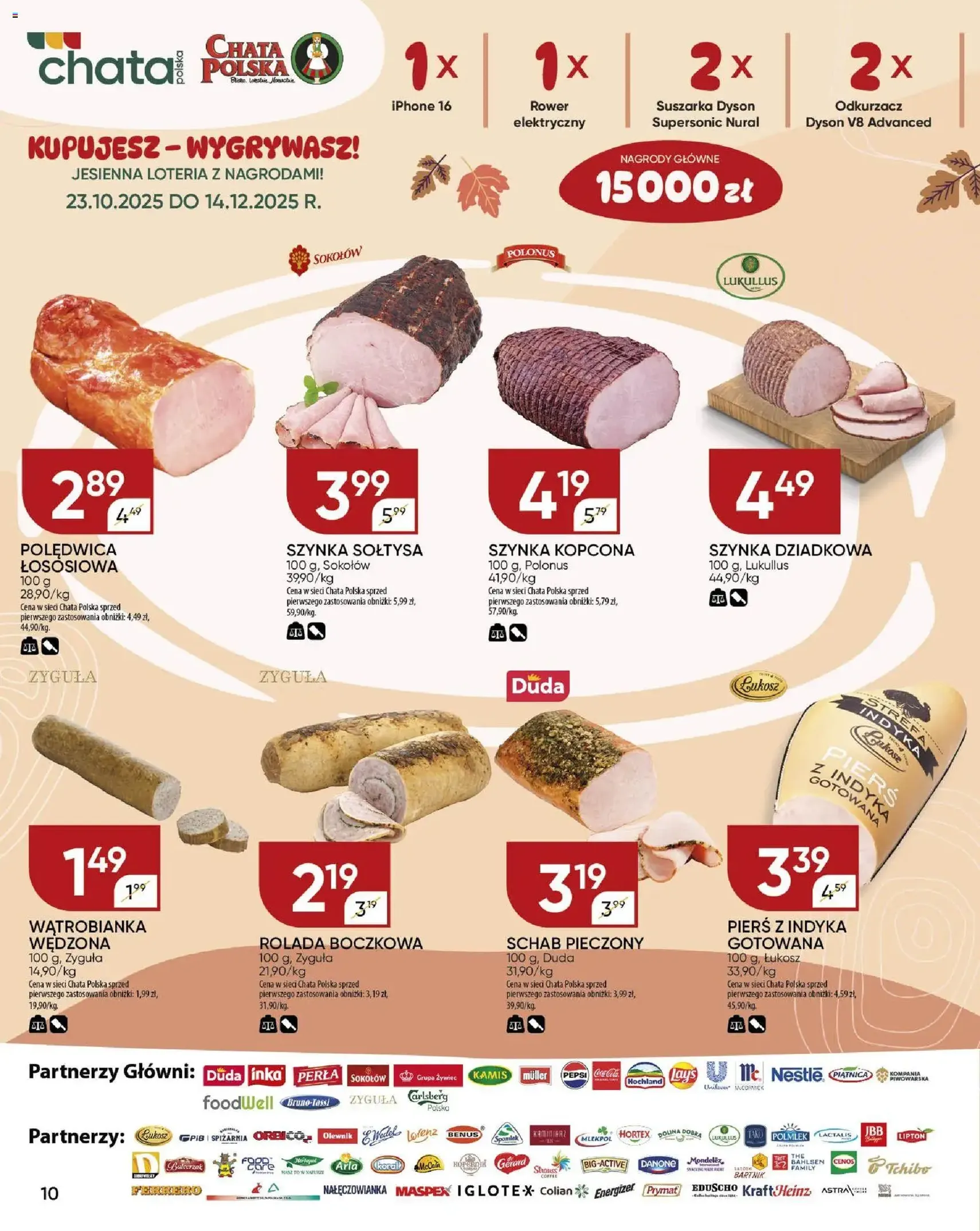 Chata Polska Gazetka - ważny gazetka od 23.10.2025 strona 10 z 26 Chata Polska Gazetka - ważny gazetka od 23.10.2025 strona 10 z 26
