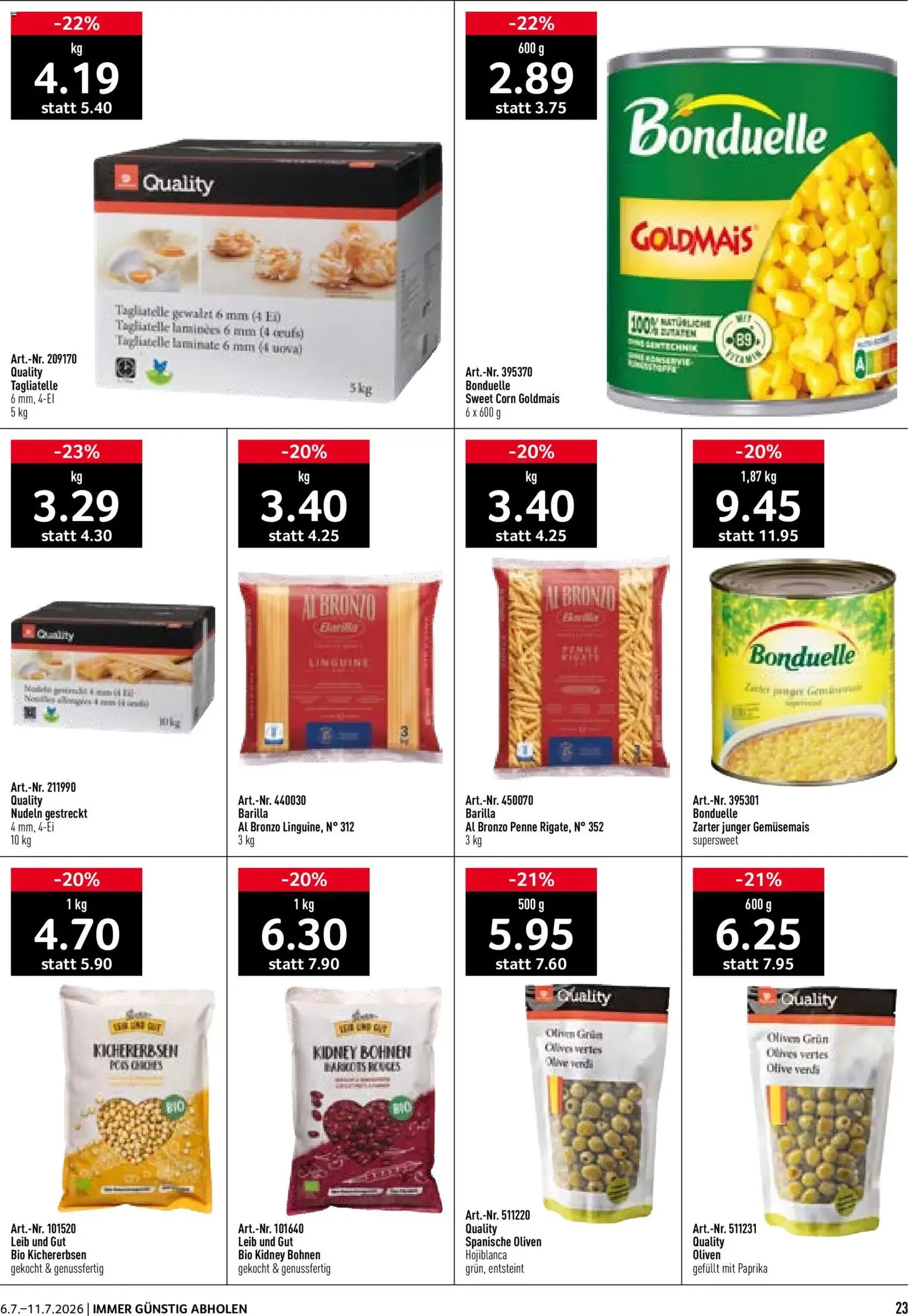 Prodega aktionen - Gültiger Prospekt ab 06.07.2026, Seite 23 von insgesamt 40