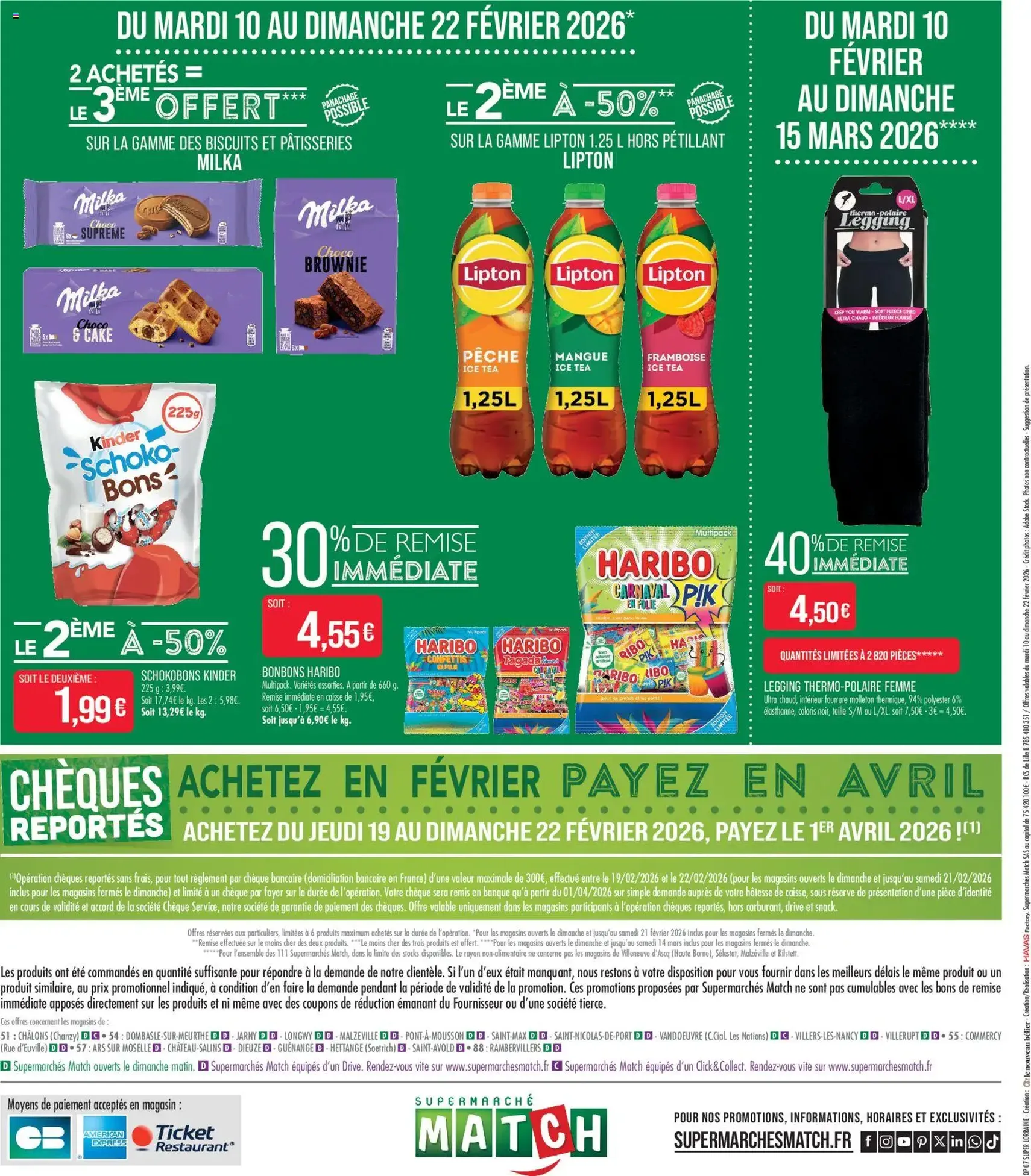 Match Supermarché catalogue - brochure valable à partir du 10/02/2026, page 22 sur 22