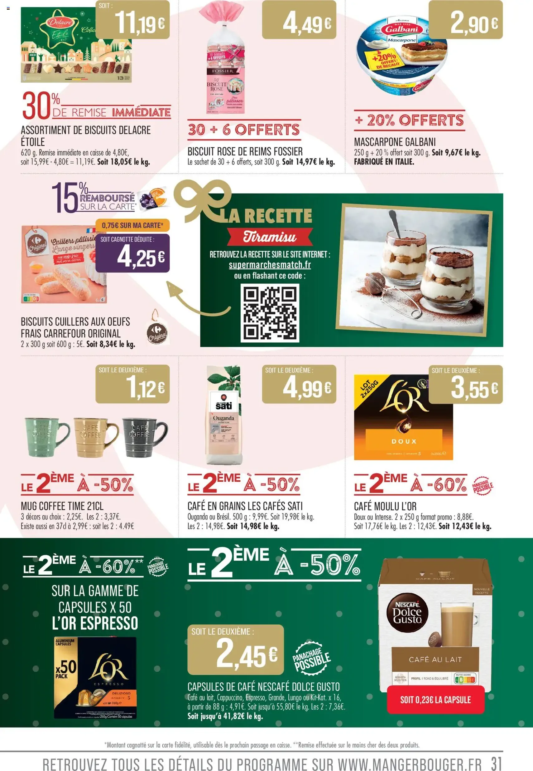Match Supermarché catalogue - brochure valable à partir du 16/12/2025, page 31 sur 48