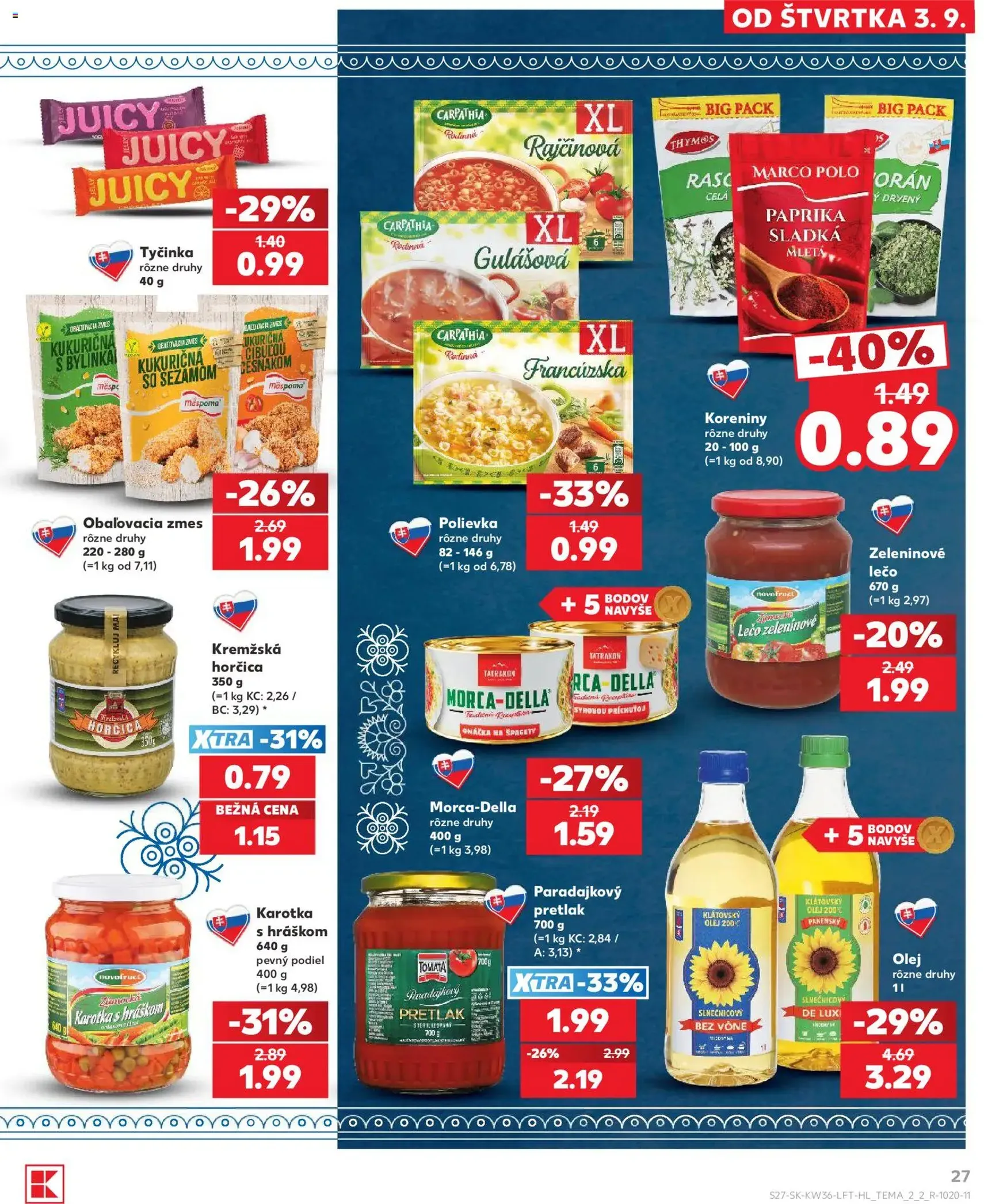 Kaufland leták - platný leták od 03.09.2026 strana 27 z 80