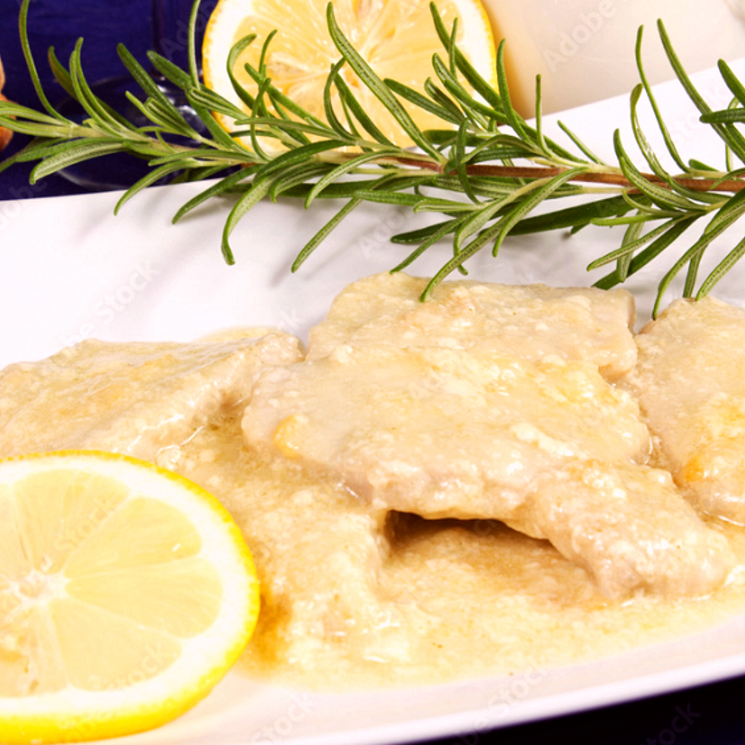 Scaloppine al Limone (borjúhús szelet citrommal)