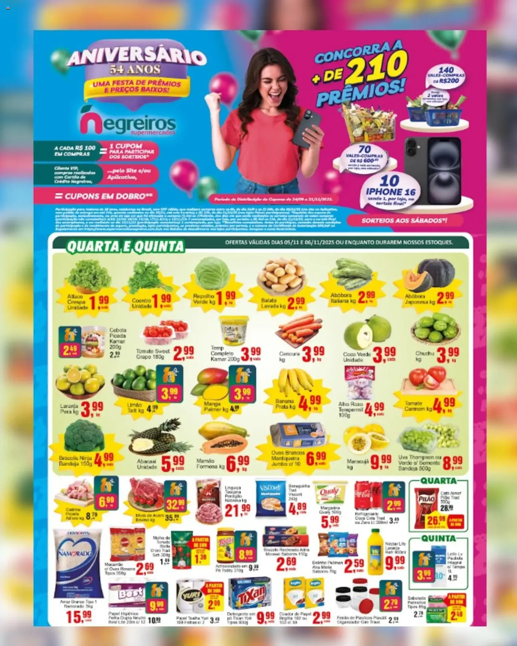 Negreiros - Ofertas da semana - folheto válido a partir de 05/11/2025 página 1 de 4