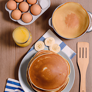 Recipe preview Vegan American Pancakes