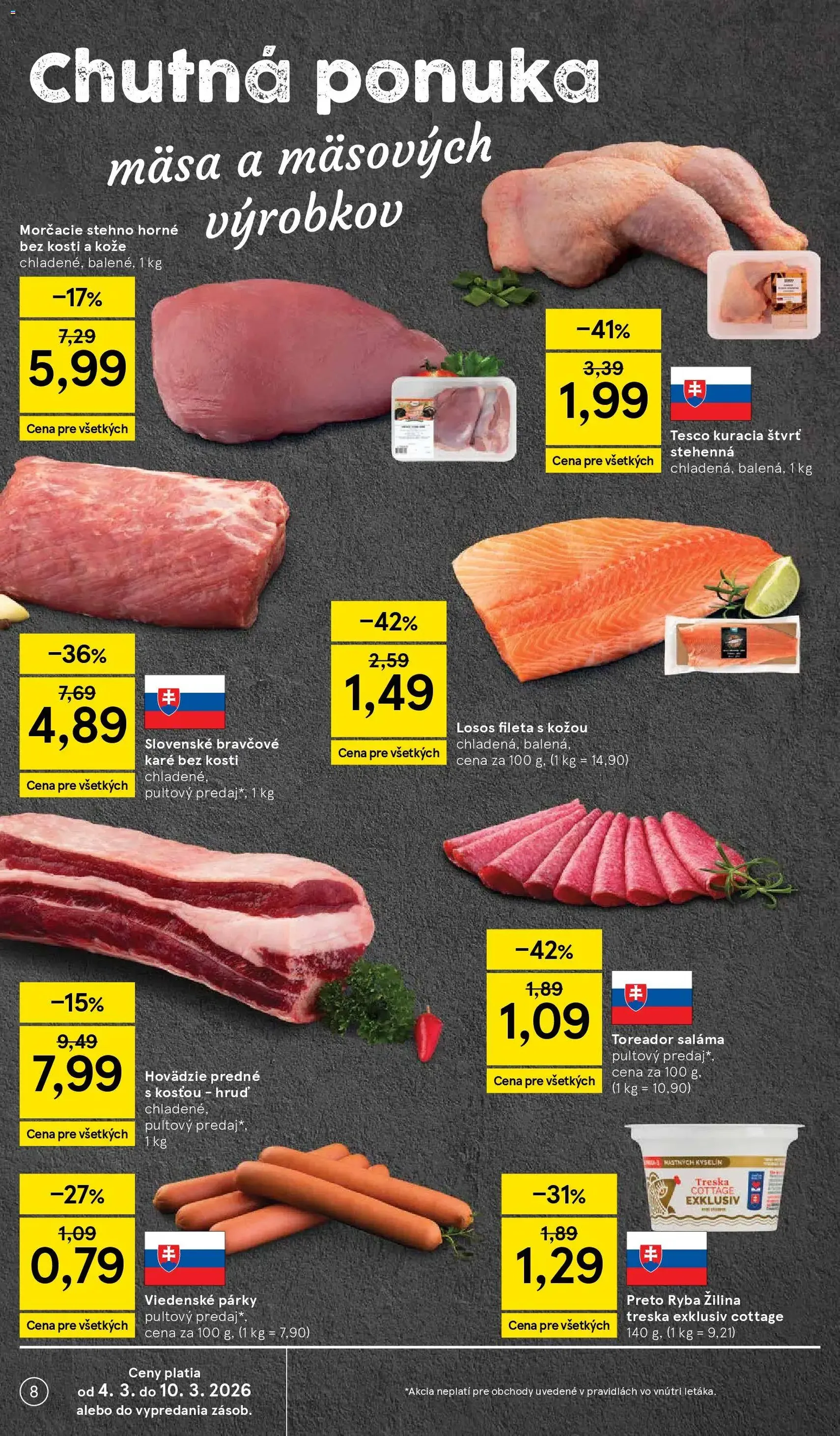 Tesco Hypermarket - leták - platný leták od 04.03.2026 strana 8 z 40