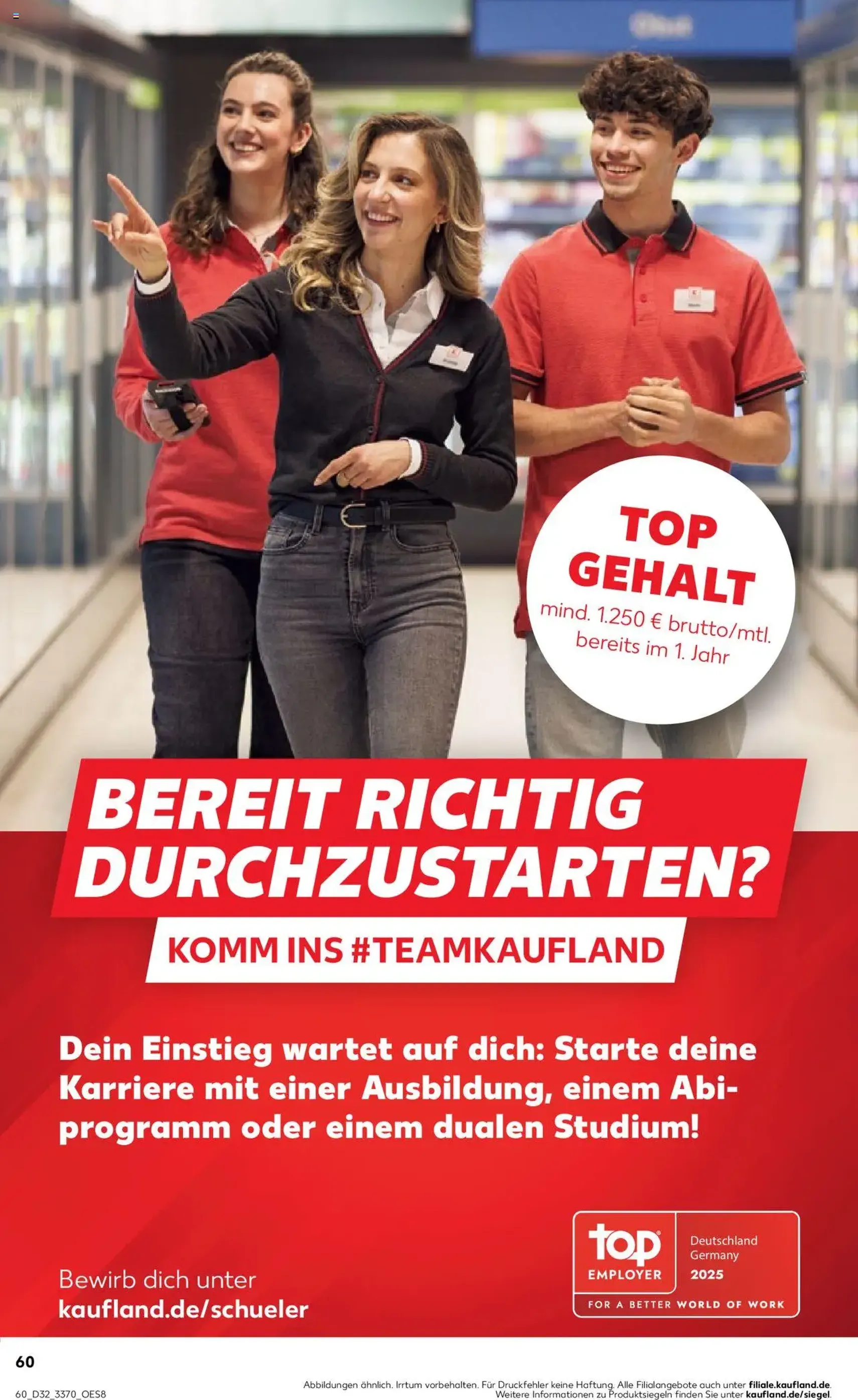 Kaufland Prospekt - Gültiger Prospekt ab 07.08.2025, Seite 60 von insgesamt 60 Kaufland Prospekt - Gültiger Prospekt ab 07.08.2025, Seite 60 von insgesamt 60