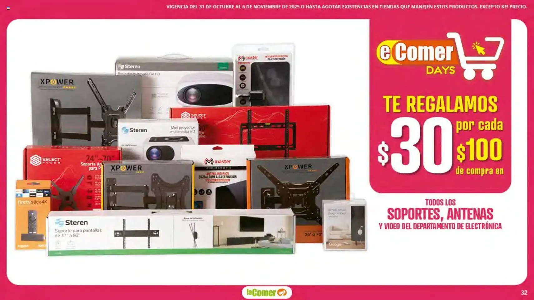 La Comer folleto - folleto válido desde 31/10/2025 página 32 de 46 La Comer folleto - folleto válido desde 31/10/2025 página 32 de 46