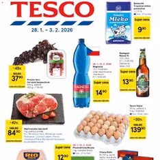 Tesco leták - Hypermarket - náhled letáku platný od 28.01.2026