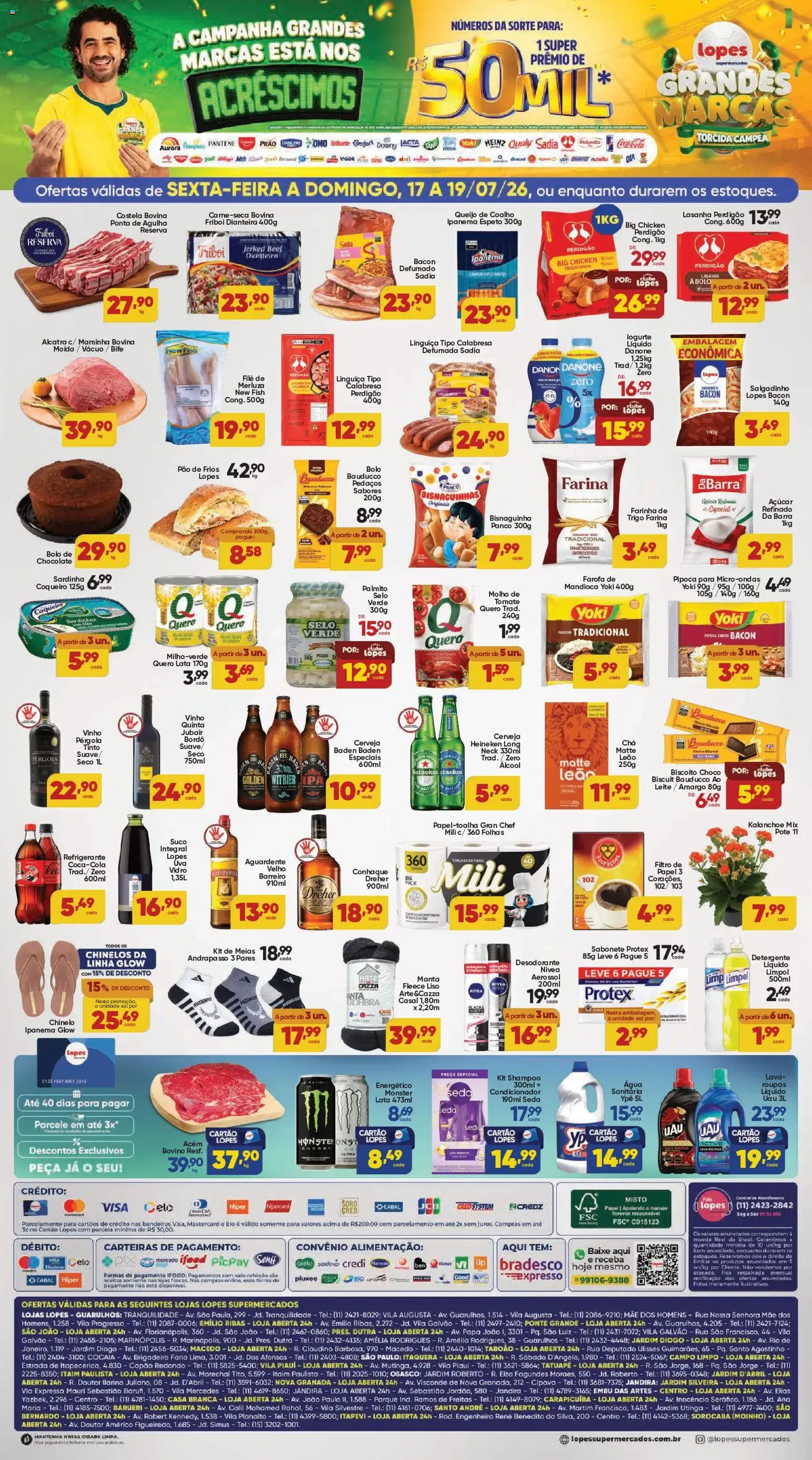 Lopes Supermercados - Ofertas da semana - folheto válido a partir de 17/07/2026 página 2 de 2