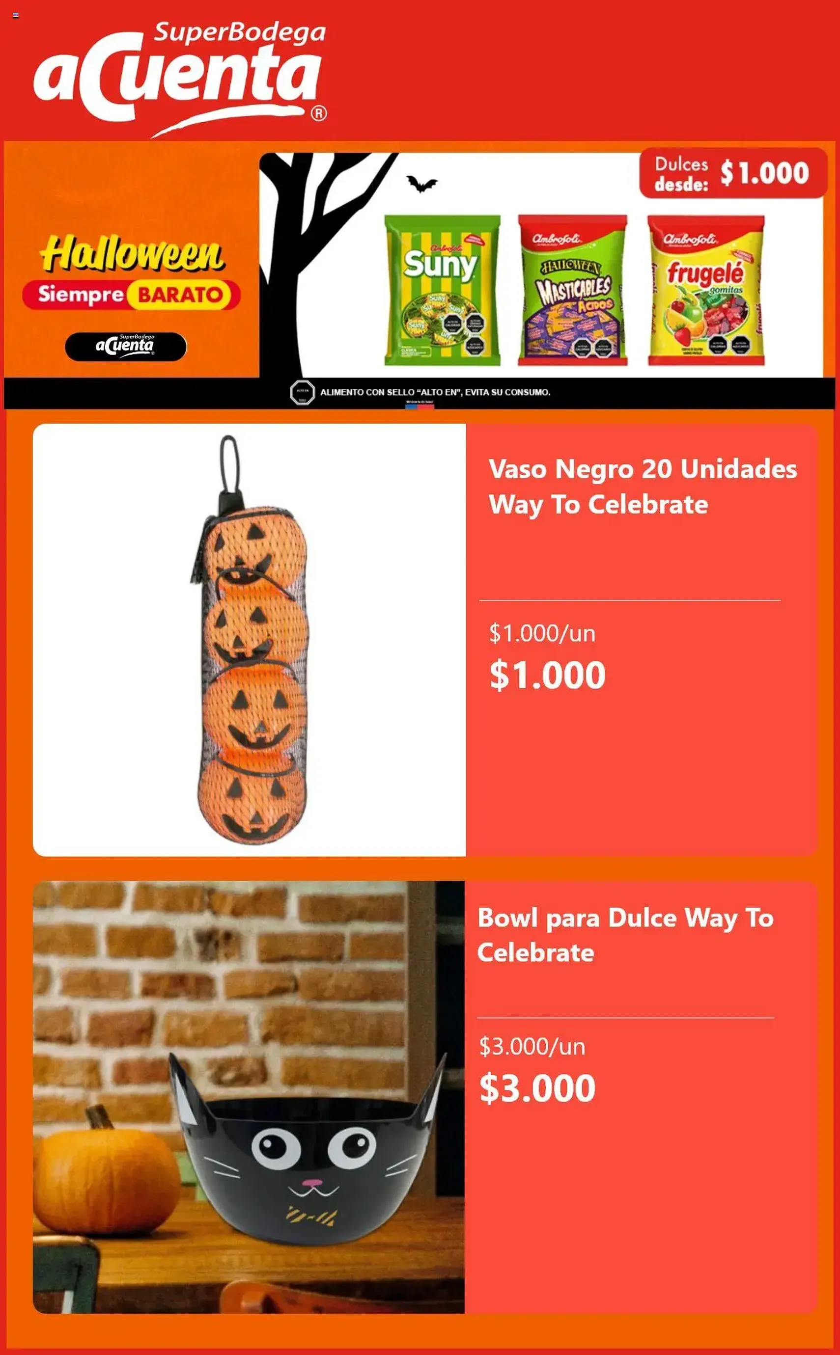 Super Bodega aCuenta ofertas - folleto válido desde 16.10.2025 página 4 de 5