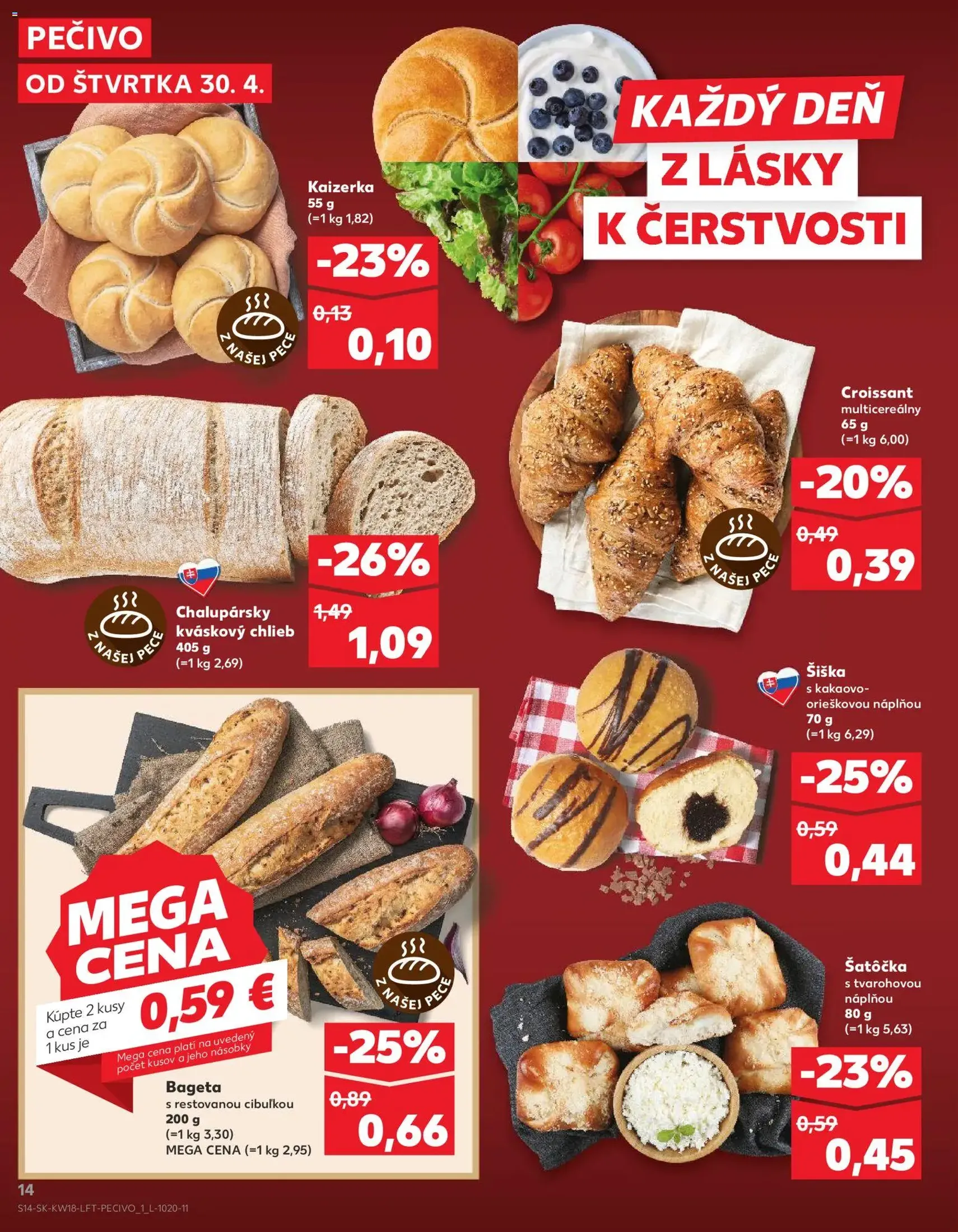 Kaufland leták - platný leták od 30.04.2026 strana 14 z 72