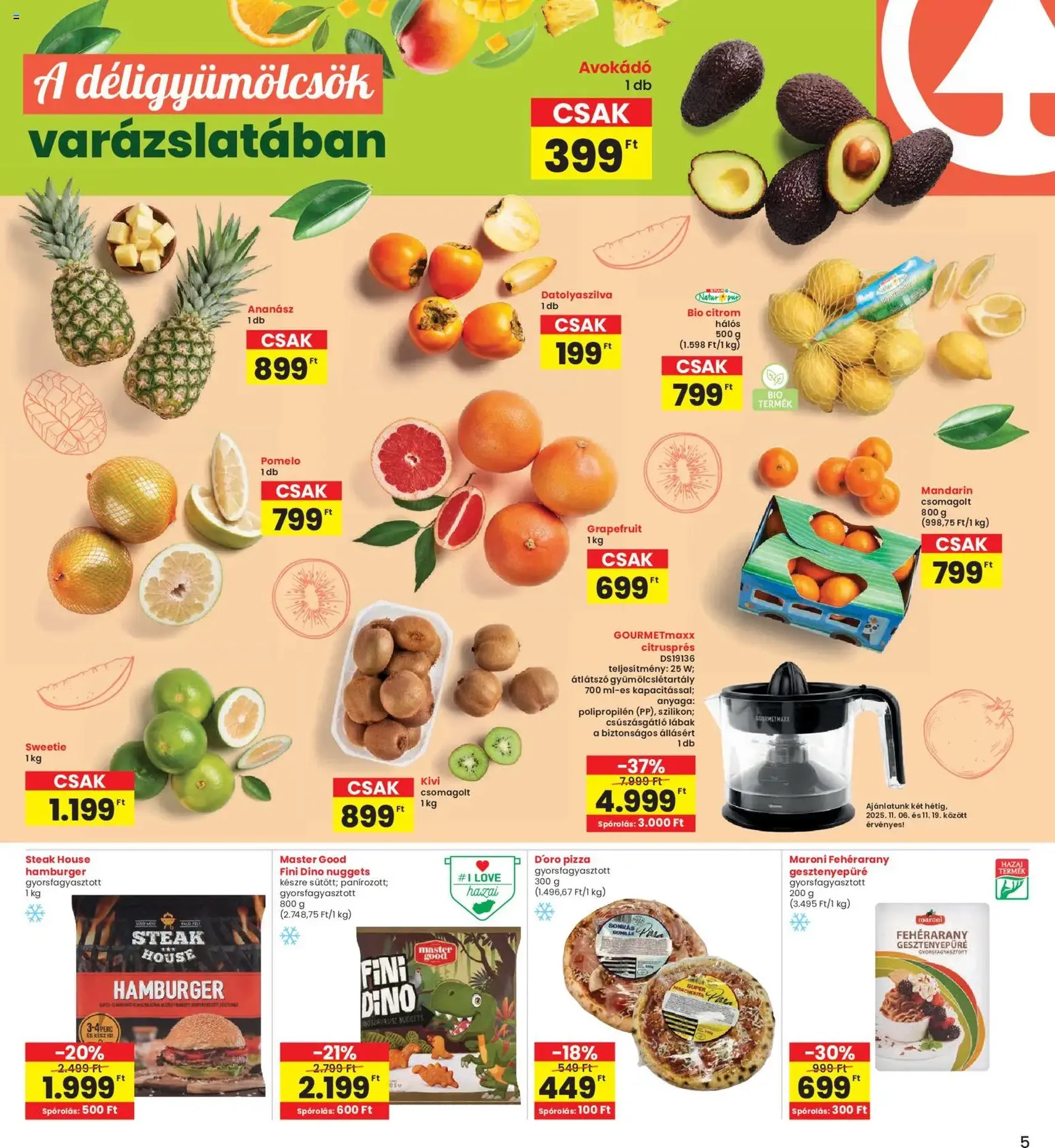 Interspar Black Friday - 2025.11.06. érvényes szórólap 5 oldal 20 oldalból