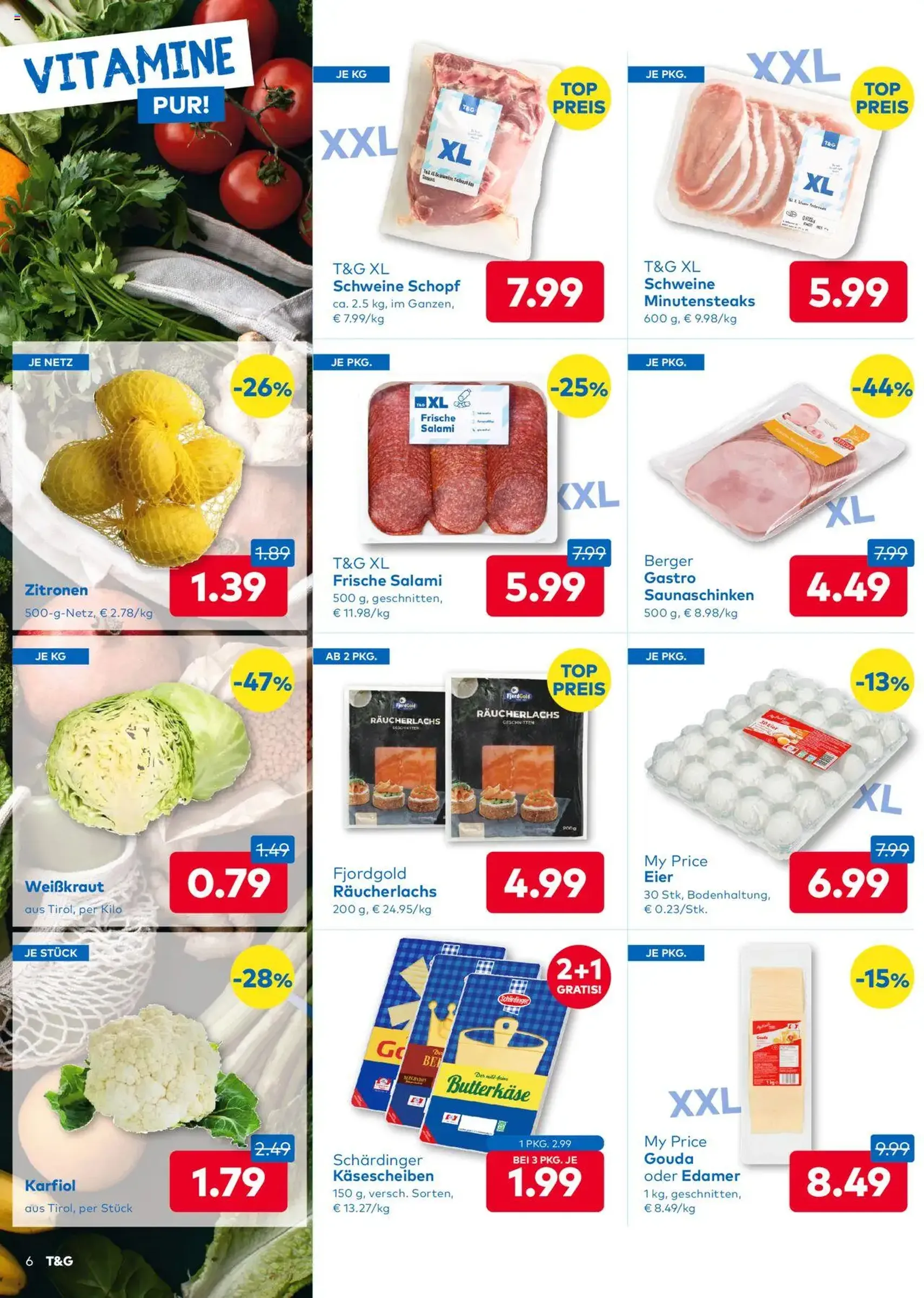T&G Flugblatt - Gültiger Prospekt ab 11.09.2025, Seite 2 von insgesamt 8