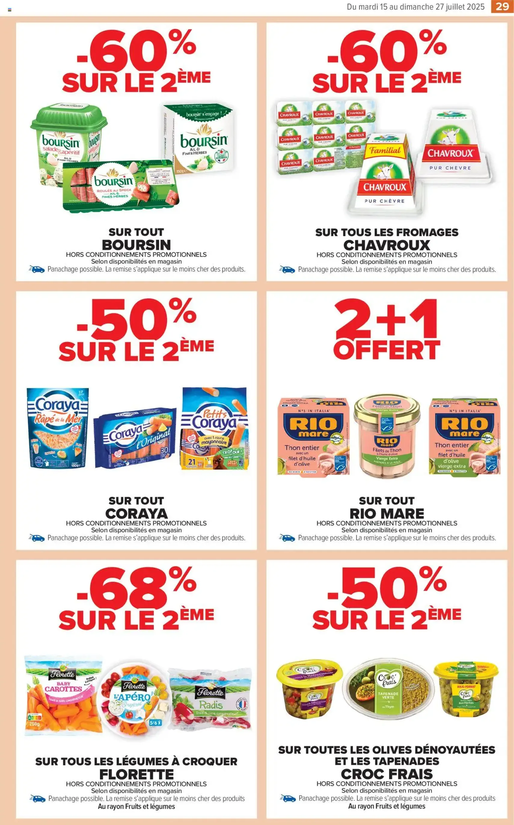 Carrefour Market catalogue semaine 29 - brochure valable à partir du 15/07/2025, page 31 sur 54 Carrefour Market catalogue semaine 29 - brochure valable à partir du 15/07/2025, page 31 sur 54