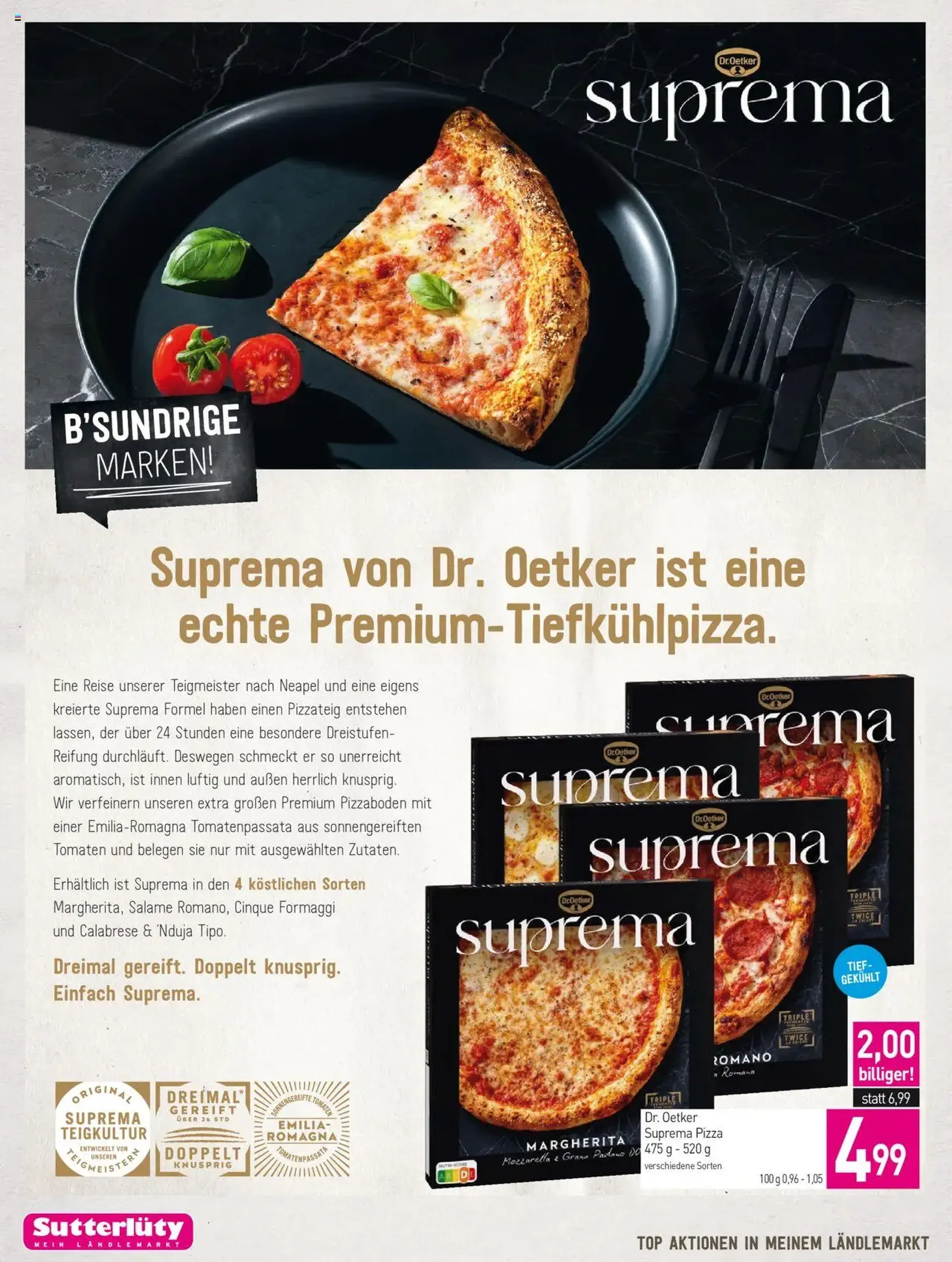 Sutterlüty Flugblatt - Gültiger Prospekt ab 25.09.2025, Seite 22 von insgesamt 24