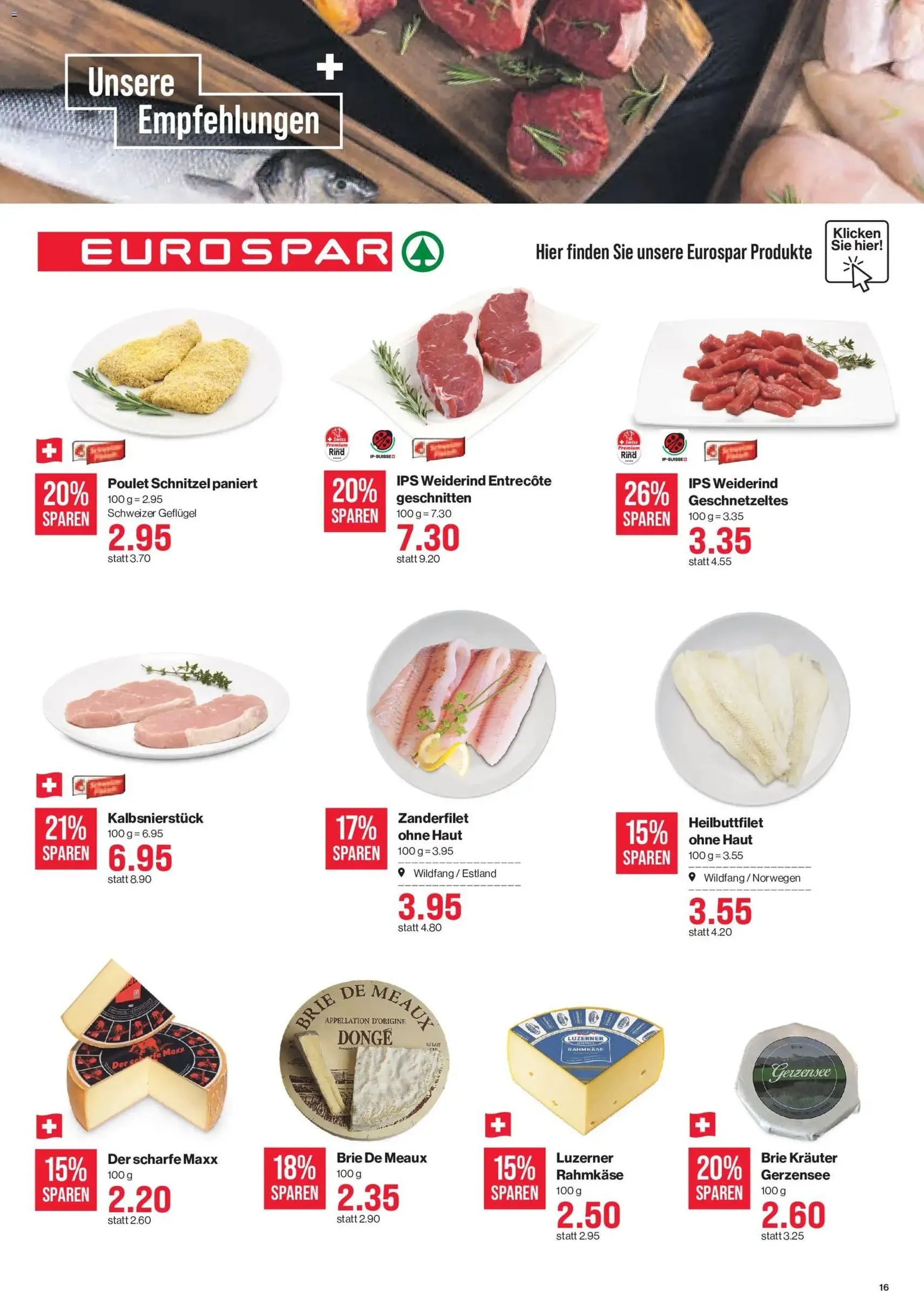 SPAR aktionen - Gültiger Prospekt ab 08.10.2026, Seite 16 von insgesamt 17