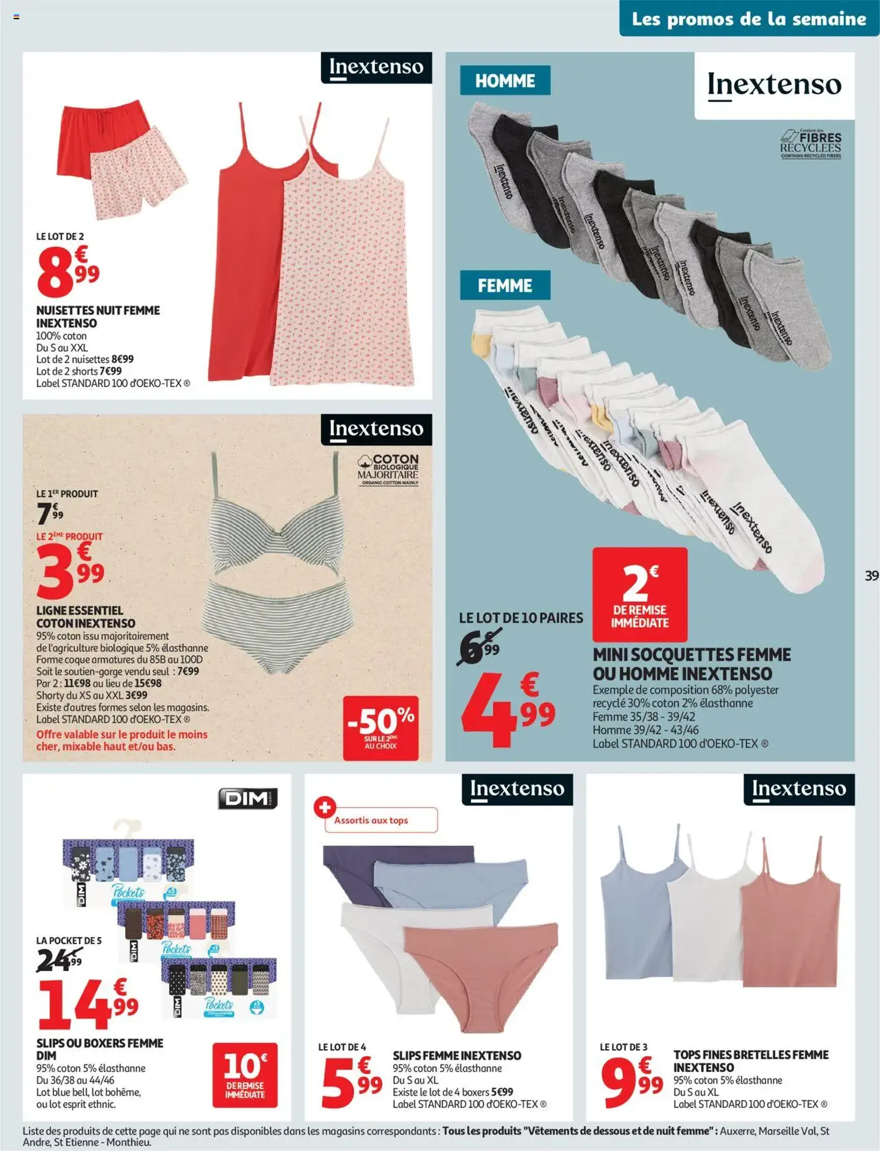 Auchan prospectus - brochure valable à partir du 29/07/2025, page 39 sur 49 Auchan prospectus - brochure valable à partir du 29/07/2025, page 39 sur 49