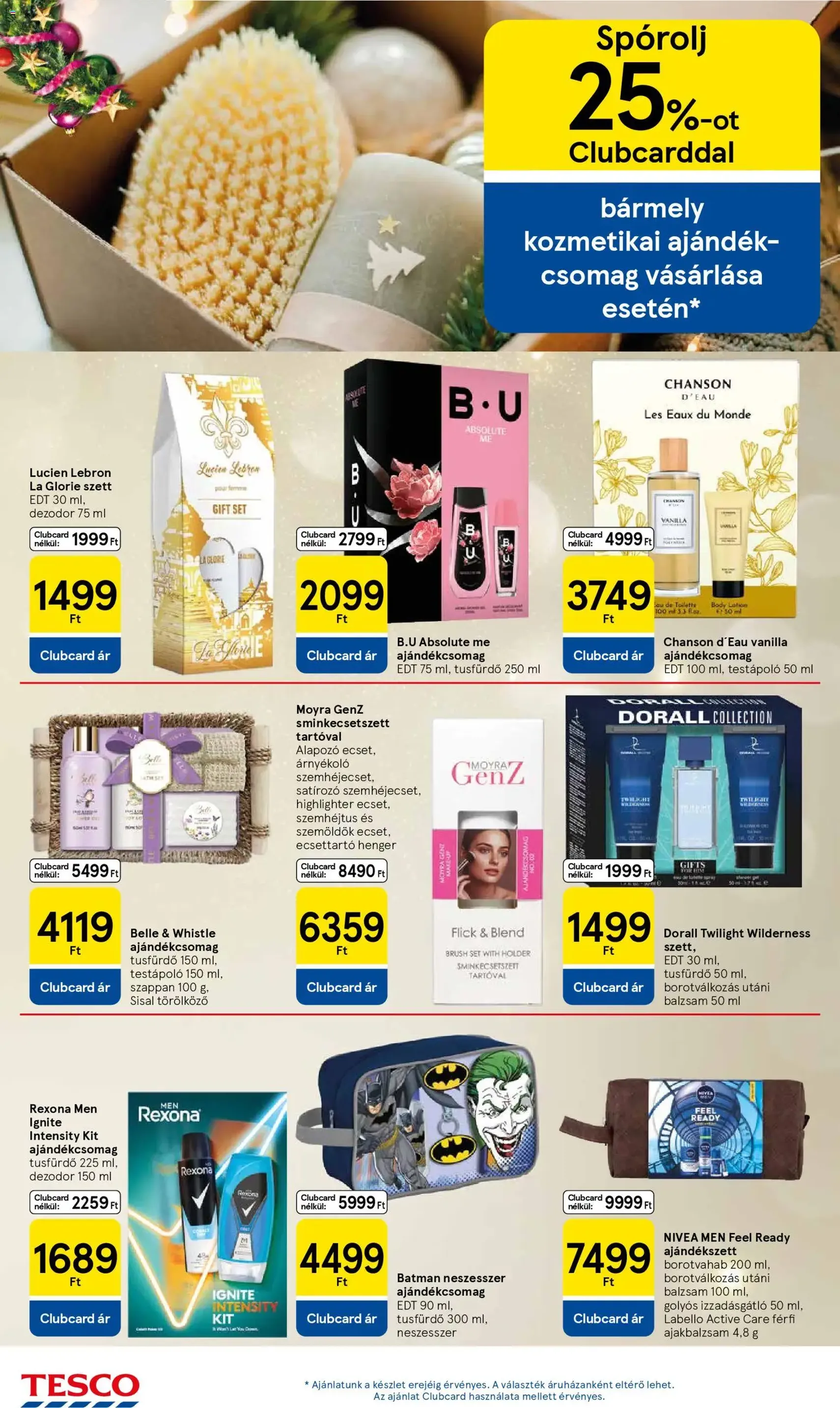 Tesco Hipermarket - Akciós újság - 2025.12.11. érvényes szórólap 38 oldal 46 oldalból