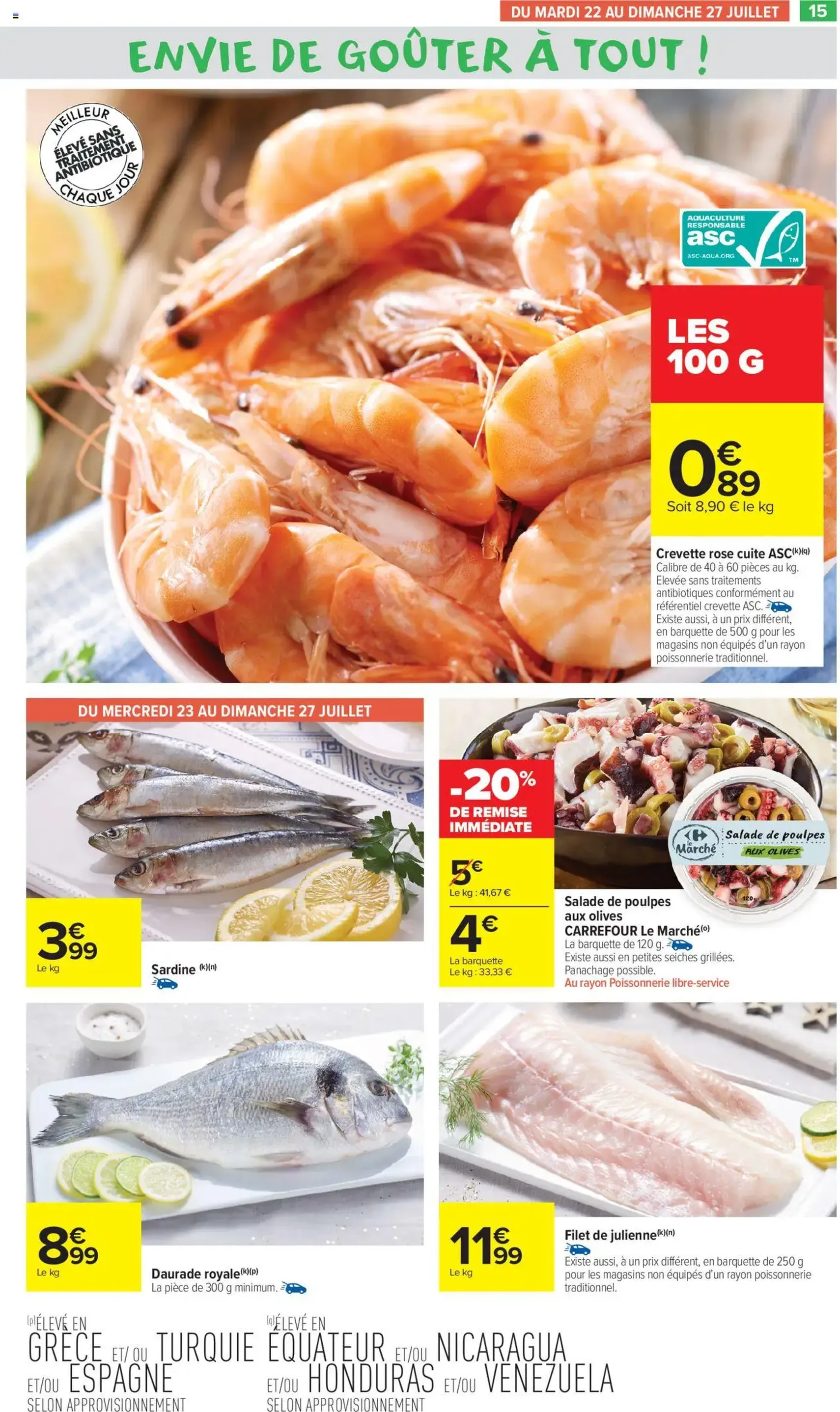 Carrefour Market catalogue semaine 30 - brochure valable à partir du 22/07/2025, page 19 sur 48