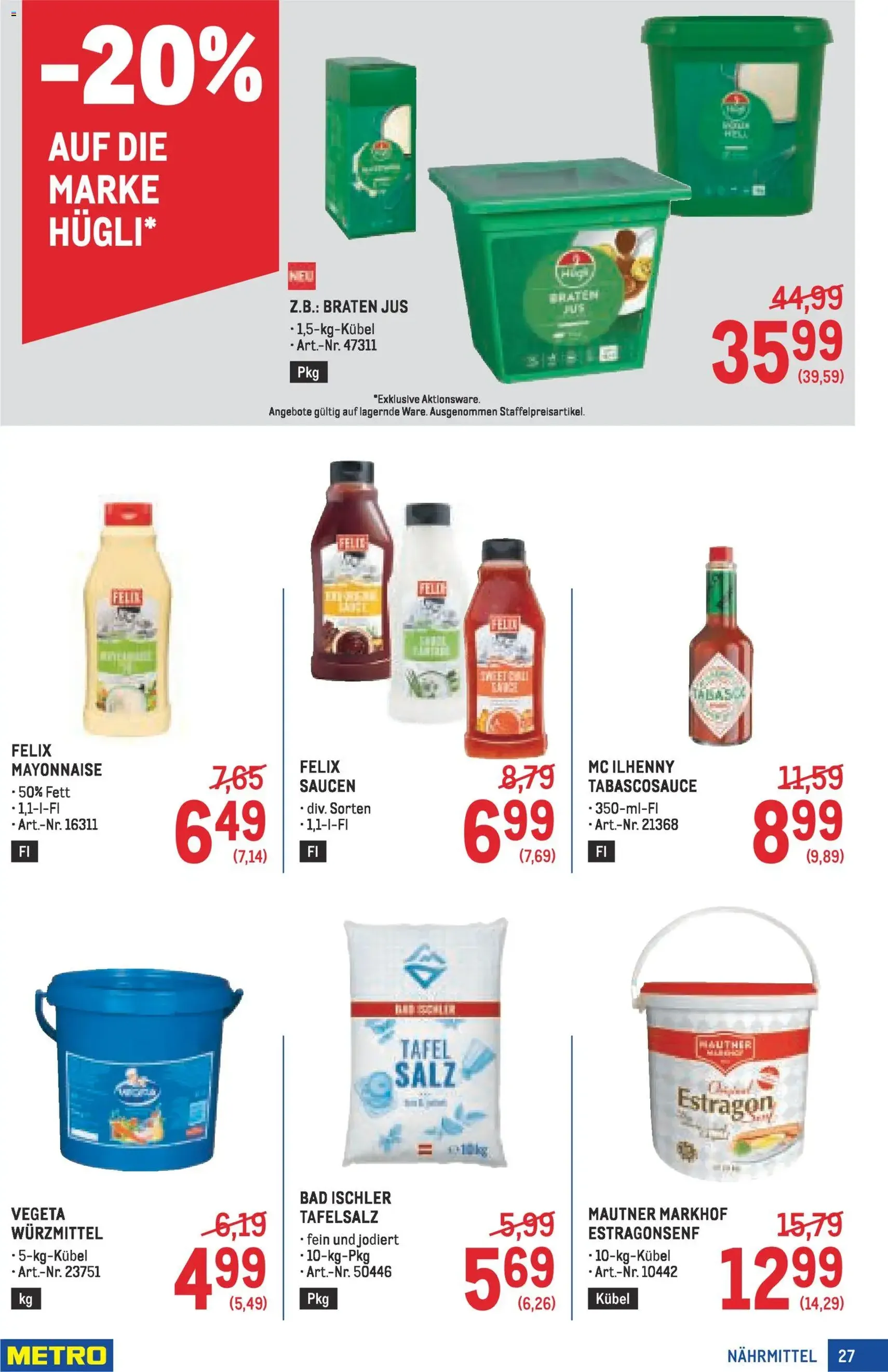 Metro Profi - Gültiger Prospekt ab 22.01.2026, Seite 27 von insgesamt 64