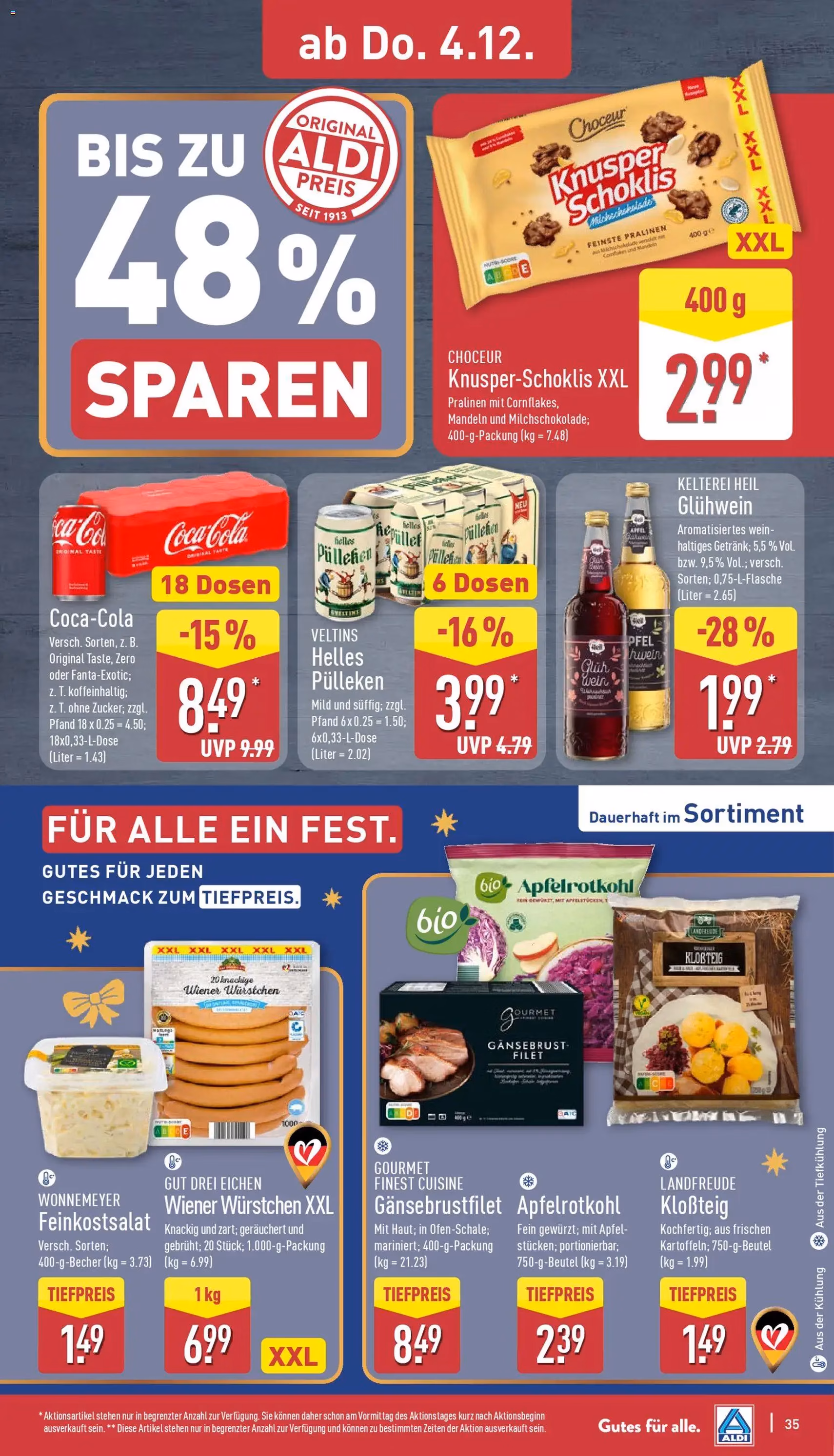 Aldi Prospekt - Gültiger Prospekt ab 01.12.2025, Seite 35 von insgesamt 45
