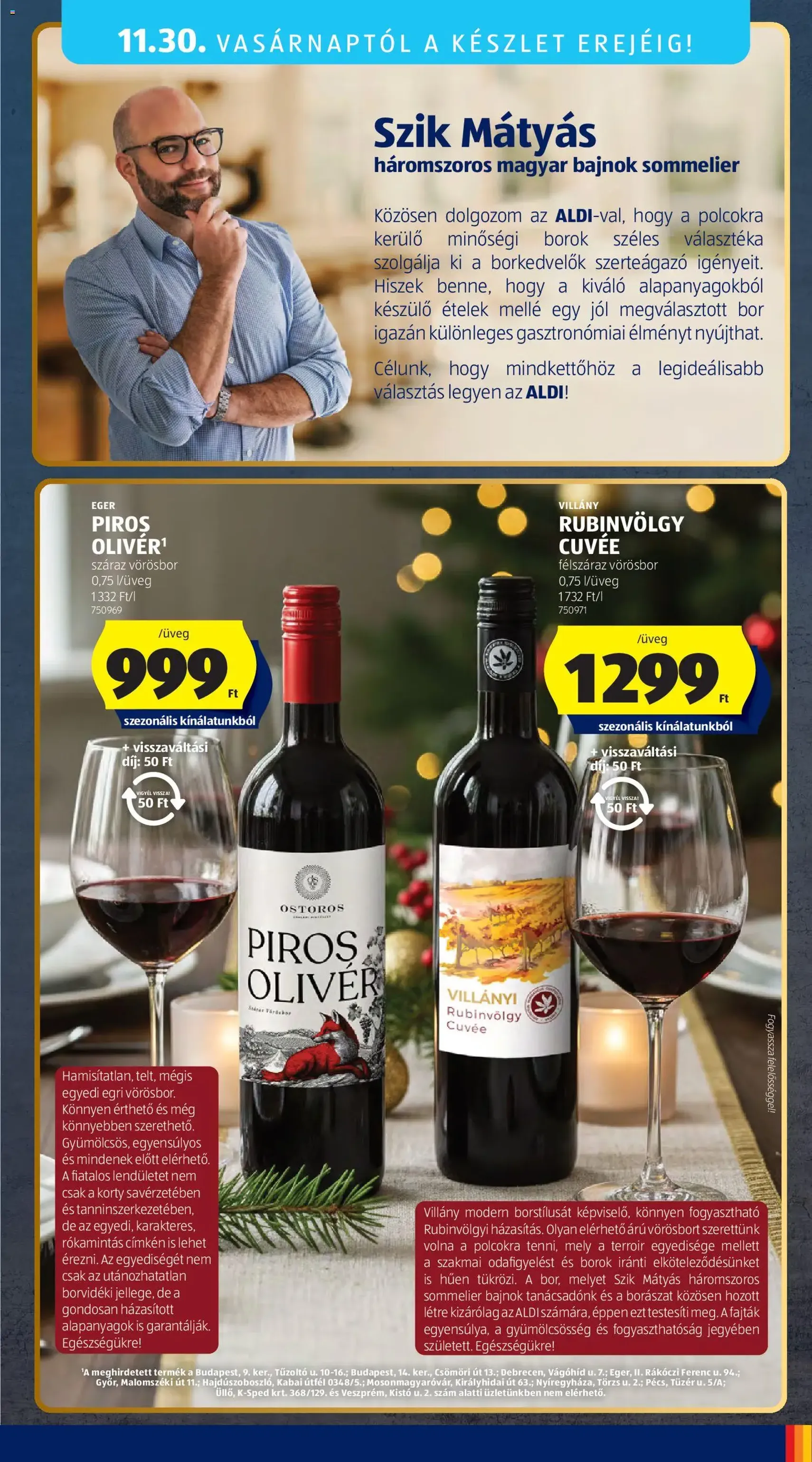 Aldi Black Friday - 2025.11.27. érvényes szórólap 45 oldal 62 oldalból