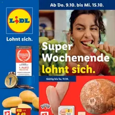 Lidl Aktionen - Prospekt Vorschau gültig ab 09.10.2025