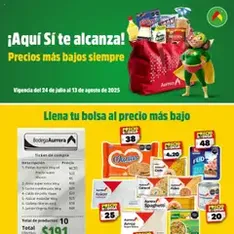 Vista previa del folleto Bodega Aurrerá folleto válido desde 24/07/2025