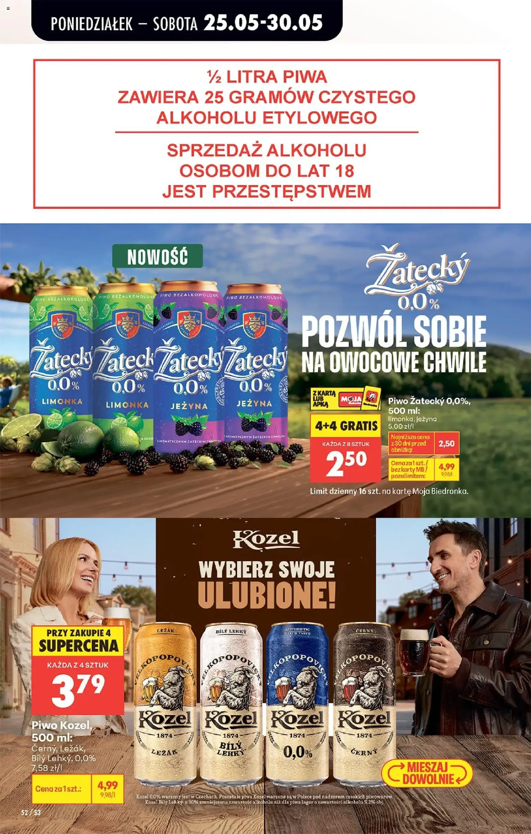 Biedronka gazetka od poniedziałku - ważny gazetka od 25.05.2026 strona 54 z 92